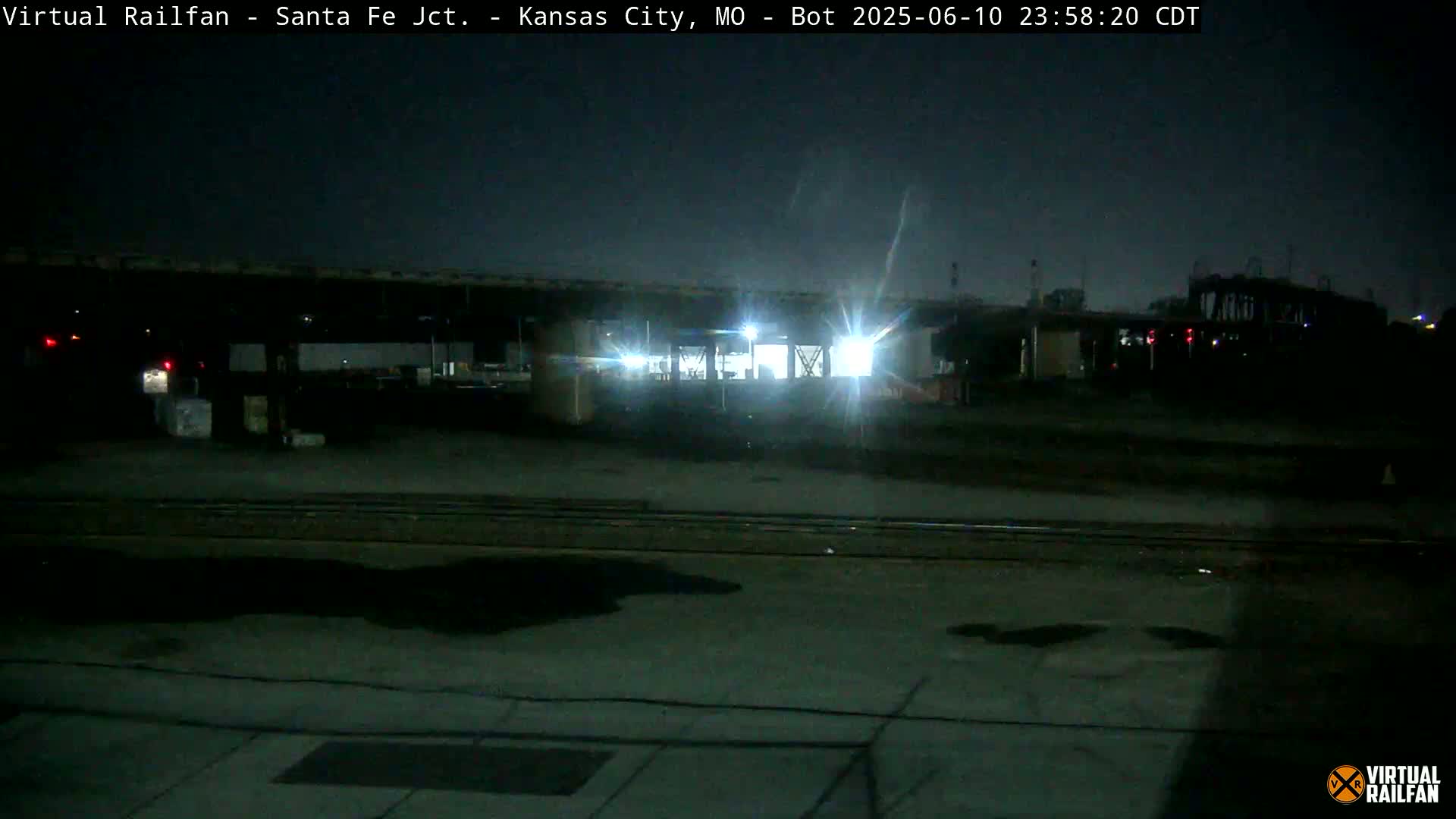 Kansas City Santa Fe Railway Junction Live Cam - Kansas City, Jackson, Missouri, USA 