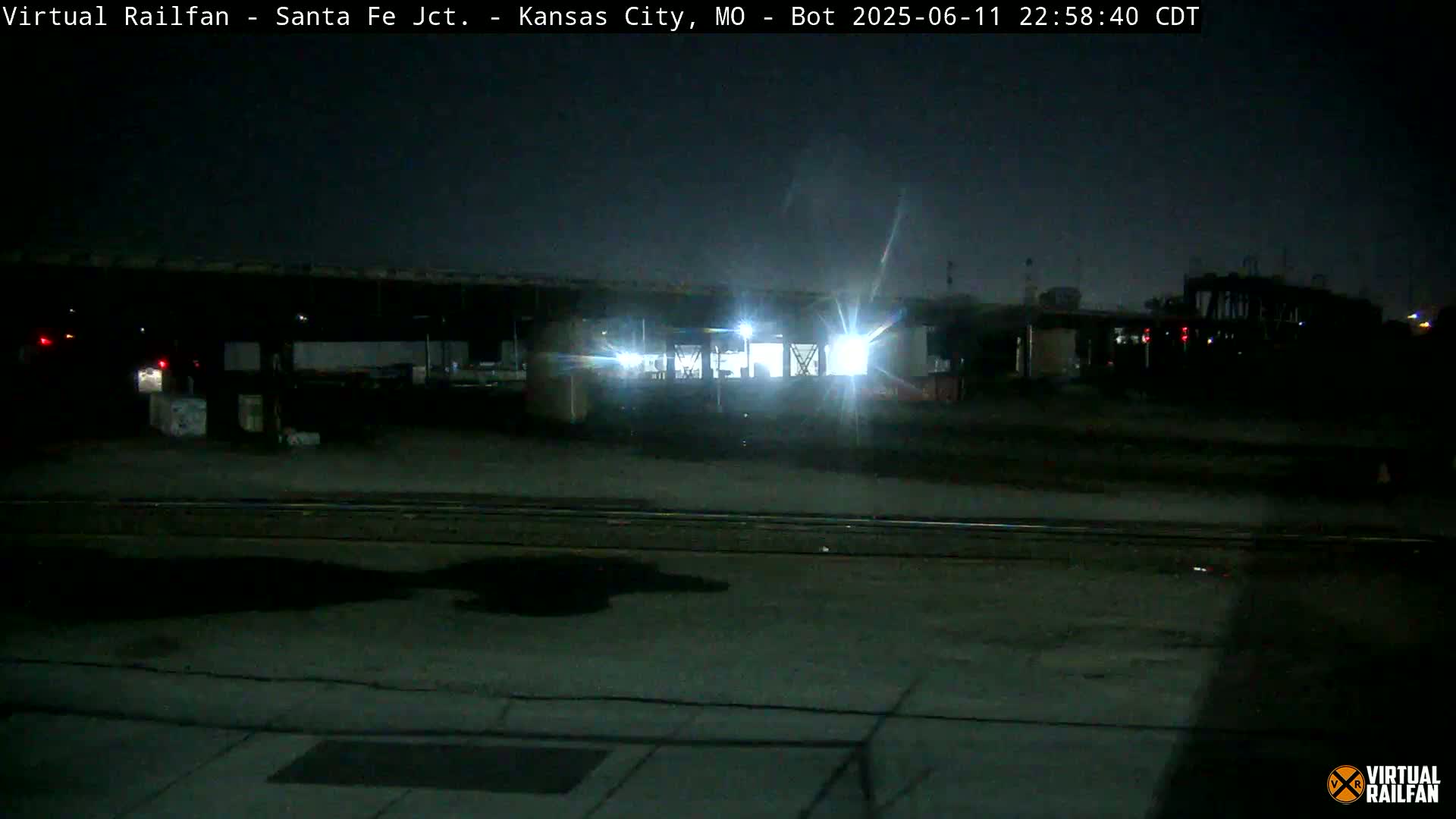 Kansas City Santa Fe Railway Junction Live Cam - Kansas City, Jackson, Missouri, USA 