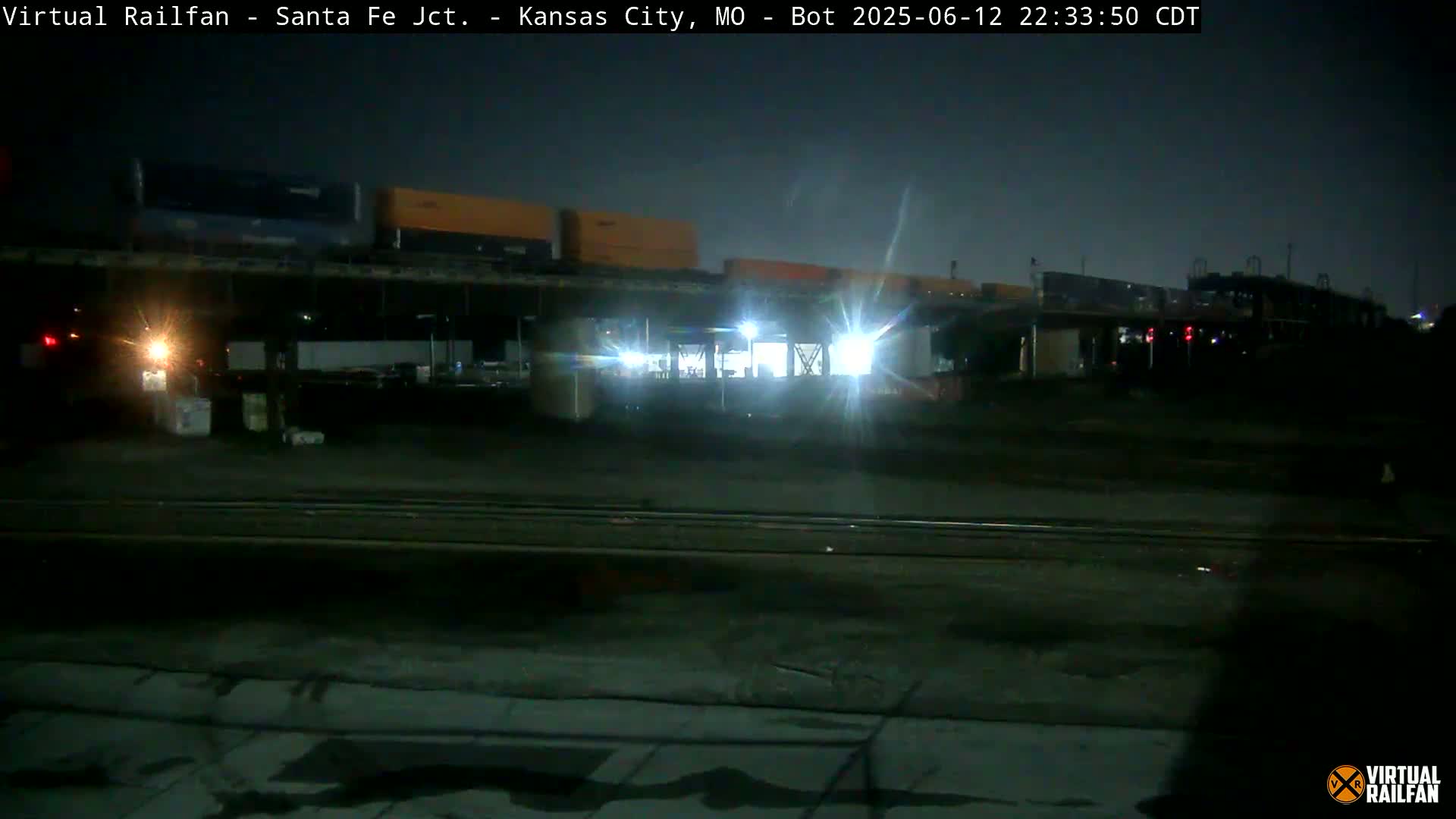 Kansas City Santa Fe Railway Junction Live Cam - Kansas City, Jackson, Missouri, USA 