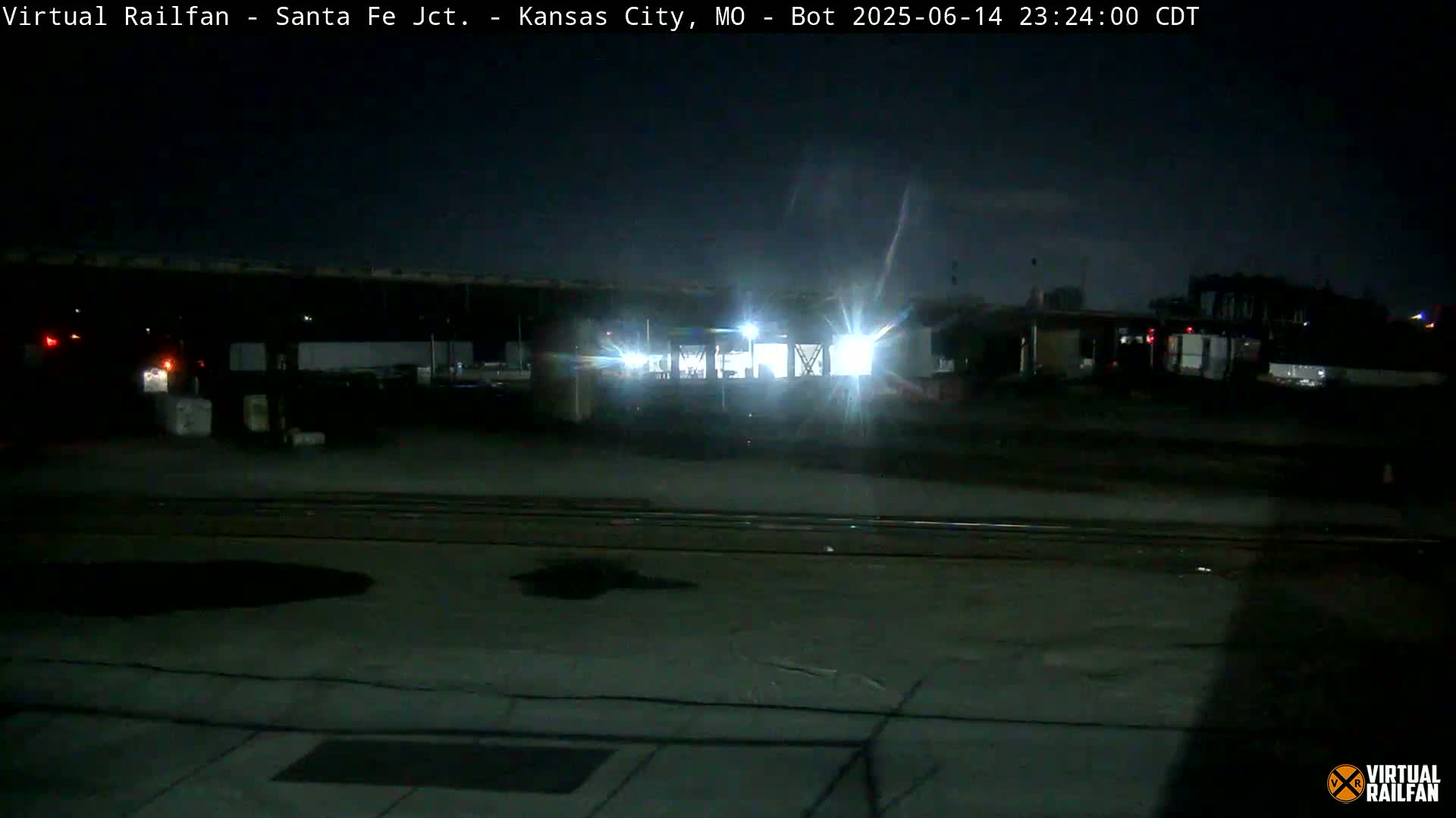 Kansas City Santa Fe Railway Junction Live Cam - Kansas City, Jackson, Missouri, USA 