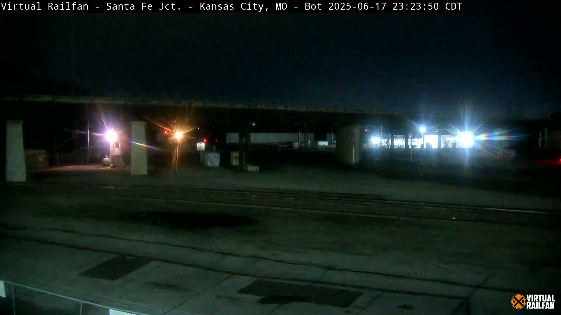 Kansas City Santa Fe Railway Junction Live Cam - Kansas City, Jackson, Missouri, USA 