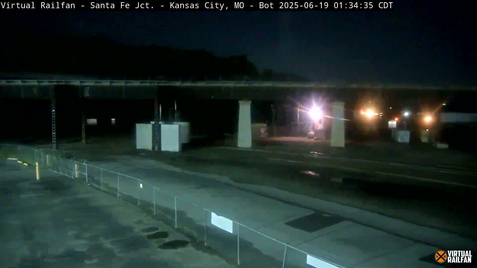 Kansas City Santa Fe Railway Junction Live Cam - Kansas City, Jackson, Missouri, USA 