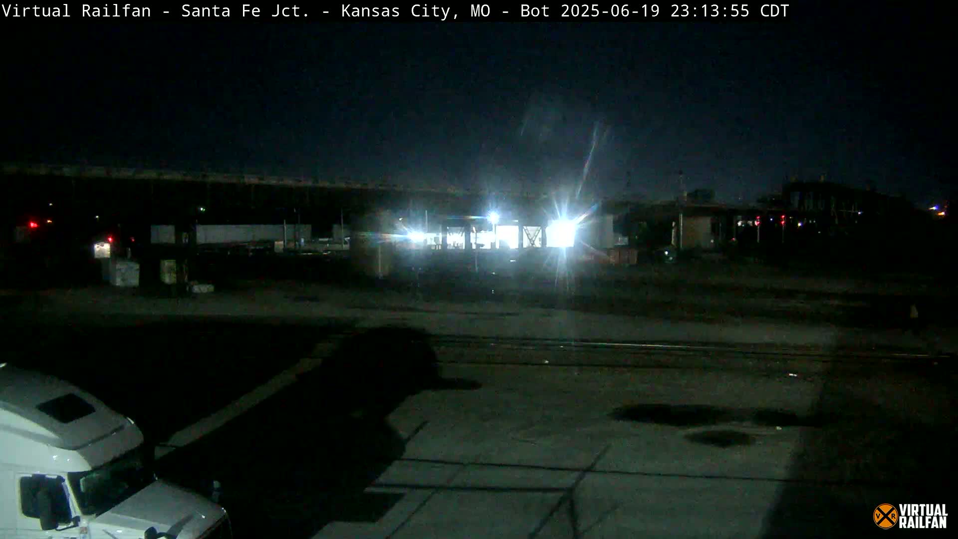 Kansas City Santa Fe Railway Junction Live Cam - Kansas City, Jackson, Missouri, USA 