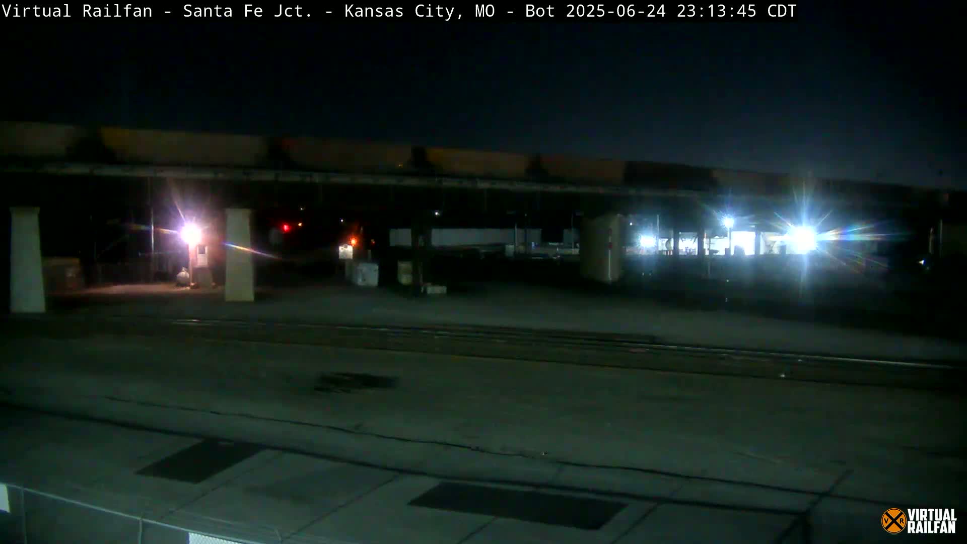 Kansas City Santa Fe Railway Junction Live Cam - Kansas City, Jackson, Missouri, USA 