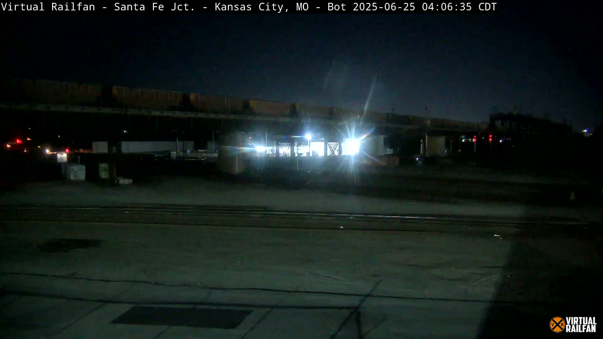 Kansas City Santa Fe Railway Junction Live Cam - Kansas City, Jackson, Missouri, USA 