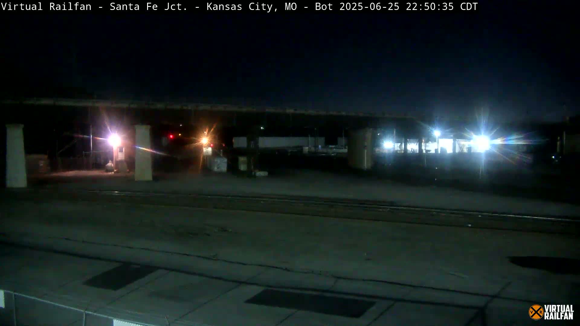Kansas City Santa Fe Railway Junction Live Cam - Kansas City, Jackson, Missouri, USA 