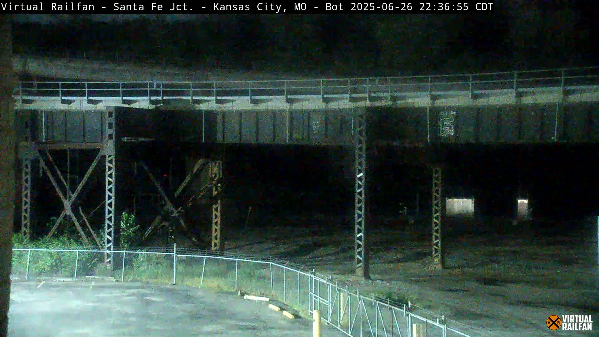 Kansas City Santa Fe Railway Junction Live Cam - Kansas City, Jackson, Missouri, USA 