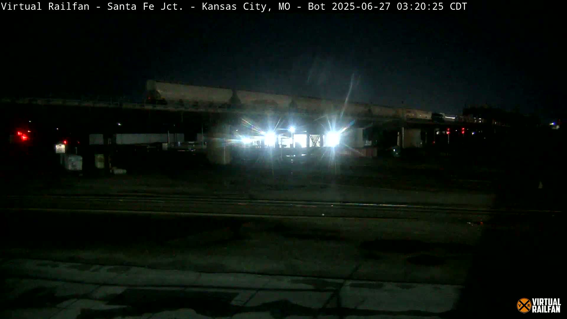 Kansas City Santa Fe Railway Junction Live Cam - Kansas City, Jackson, Missouri, USA 