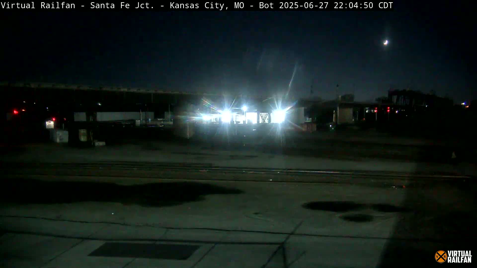 Kansas City Santa Fe Railway Junction Live Cam - Kansas City, Jackson, Missouri, USA 