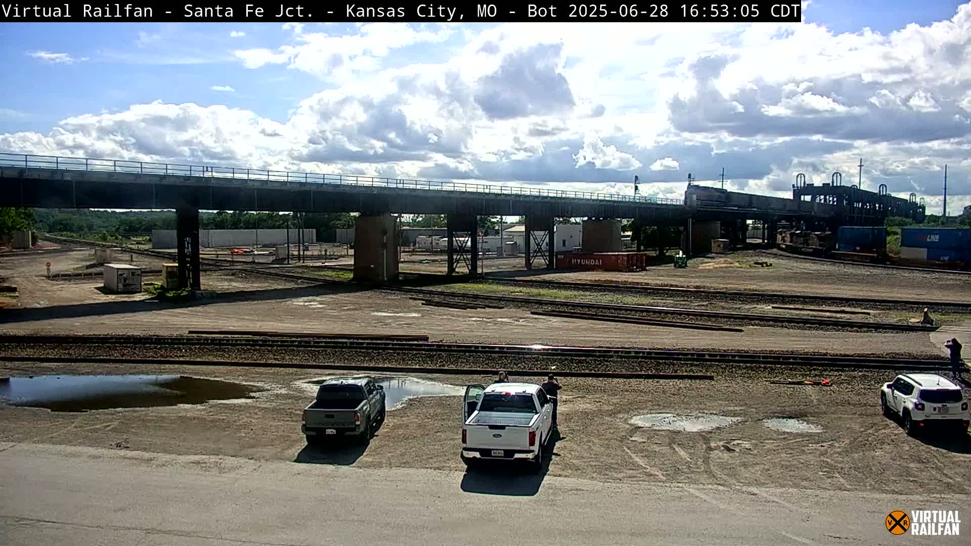 Kansas City Santa Fe Railway Junction Live Cam - Kansas City, Jackson, Missouri, USA 