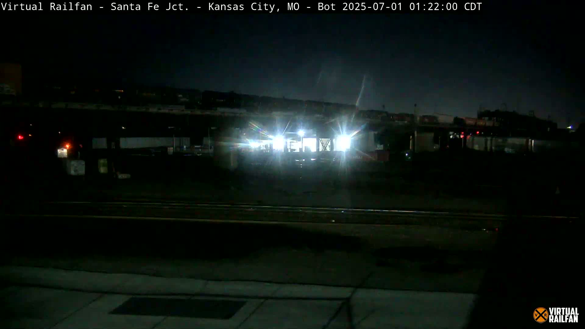 Kansas City Santa Fe Railway Junction Live Cam - Kansas City, Jackson, Missouri, USA 