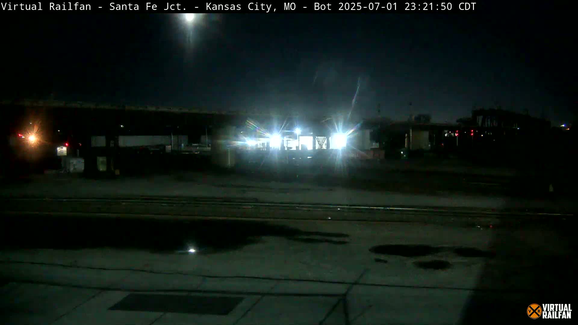 Kansas City Santa Fe Railway Junction Live Cam - Kansas City, Jackson, Missouri, USA 