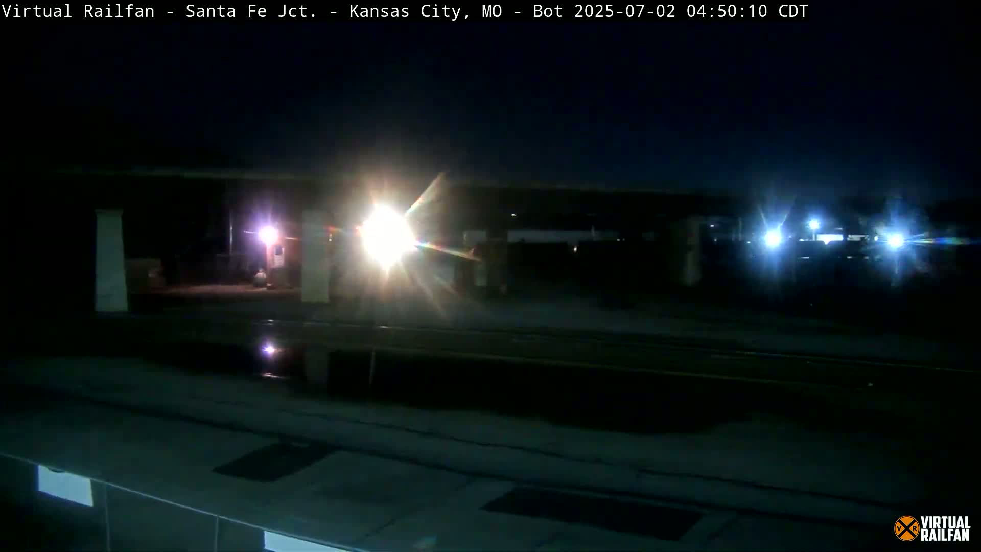 Kansas City Santa Fe Railway Junction Live Cam - Kansas City, Jackson, Missouri, USA 