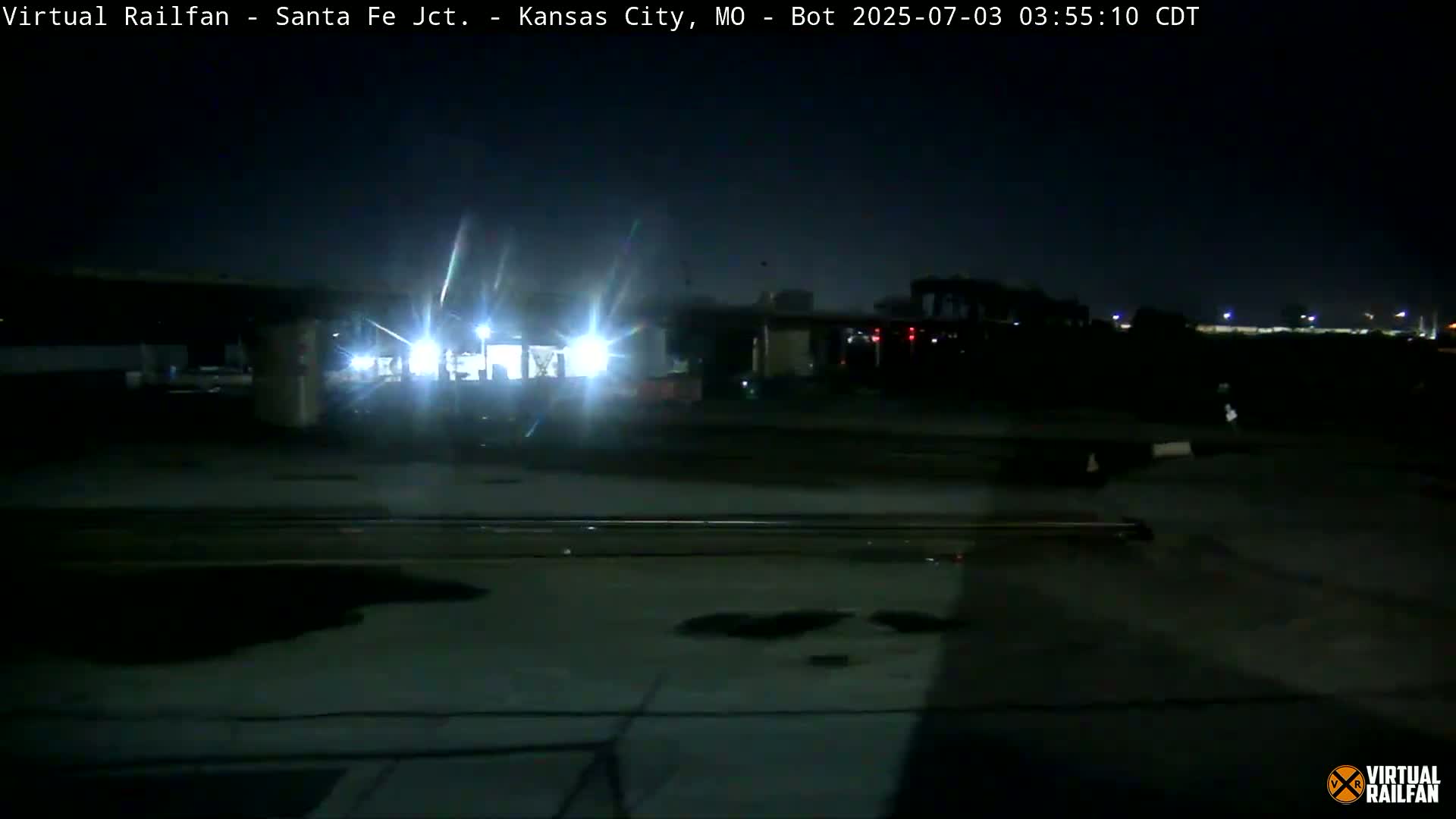 Kansas City Santa Fe Railway Junction Live Cam - Kansas City, Jackson, Missouri, USA 