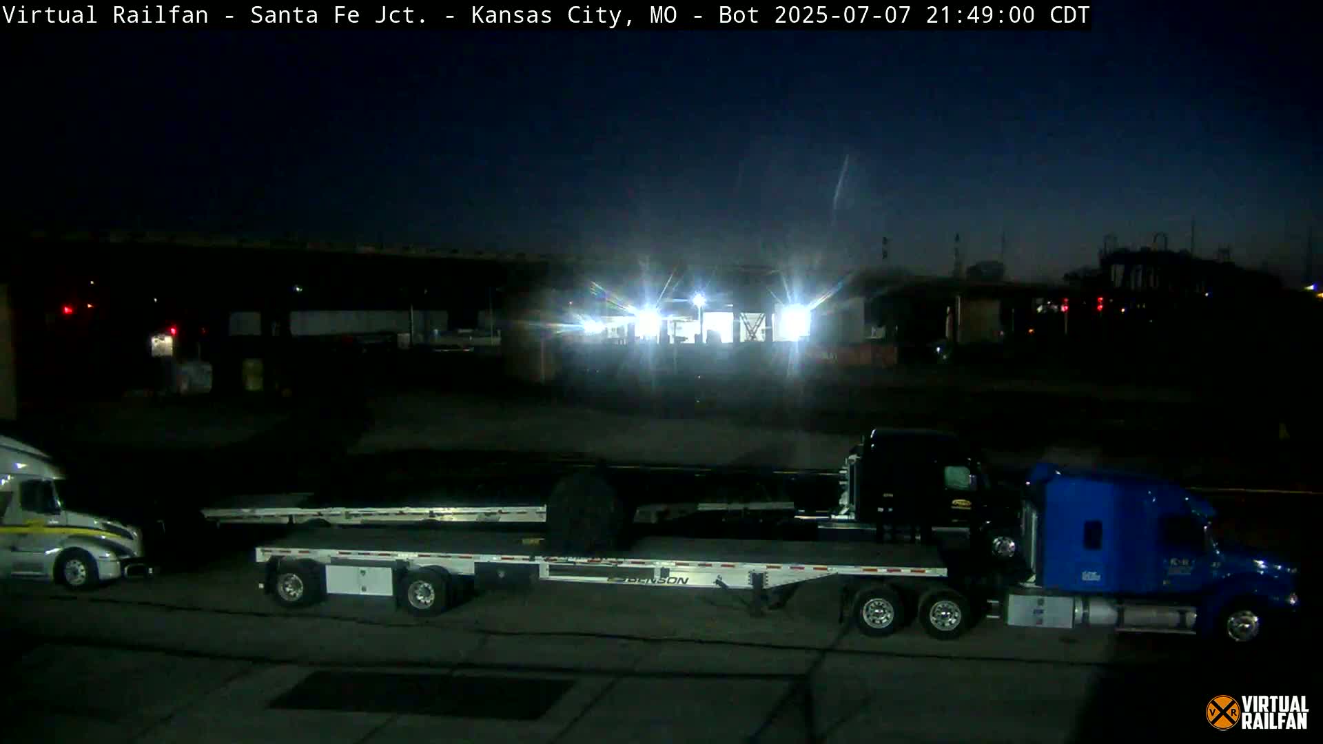 Kansas City Santa Fe Railway Junction Live Cam - Kansas City, Jackson, Missouri, USA 