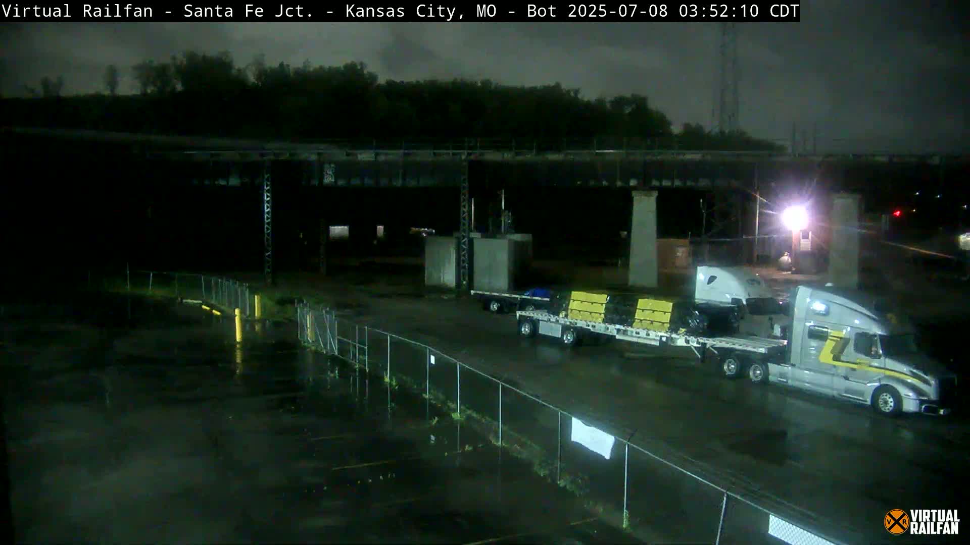 Kansas City Santa Fe Railway Junction Live Cam - Kansas City, Jackson, Missouri, USA 