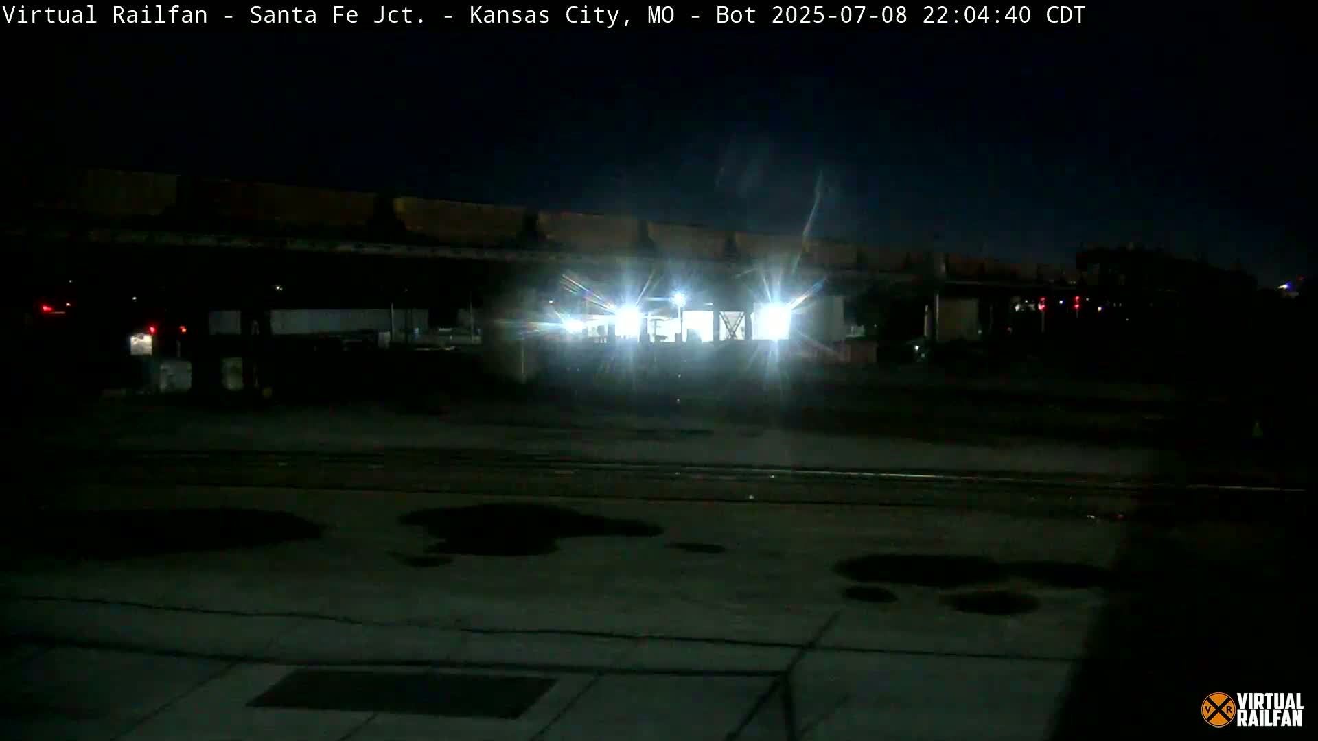 Kansas City Santa Fe Railway Junction Live Cam - Kansas City, Jackson, Missouri, USA 