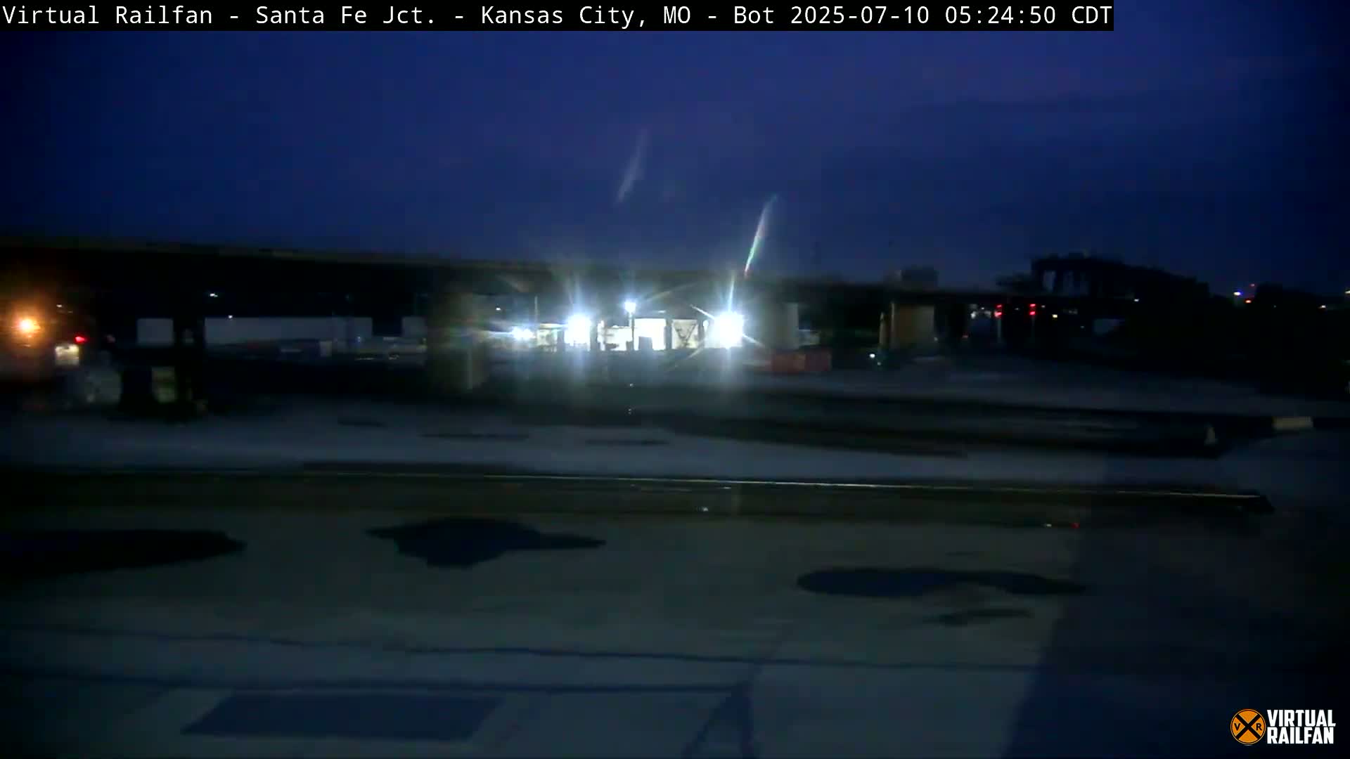Kansas City Santa Fe Railway Junction Live Cam - Kansas City, Jackson, Missouri, USA 