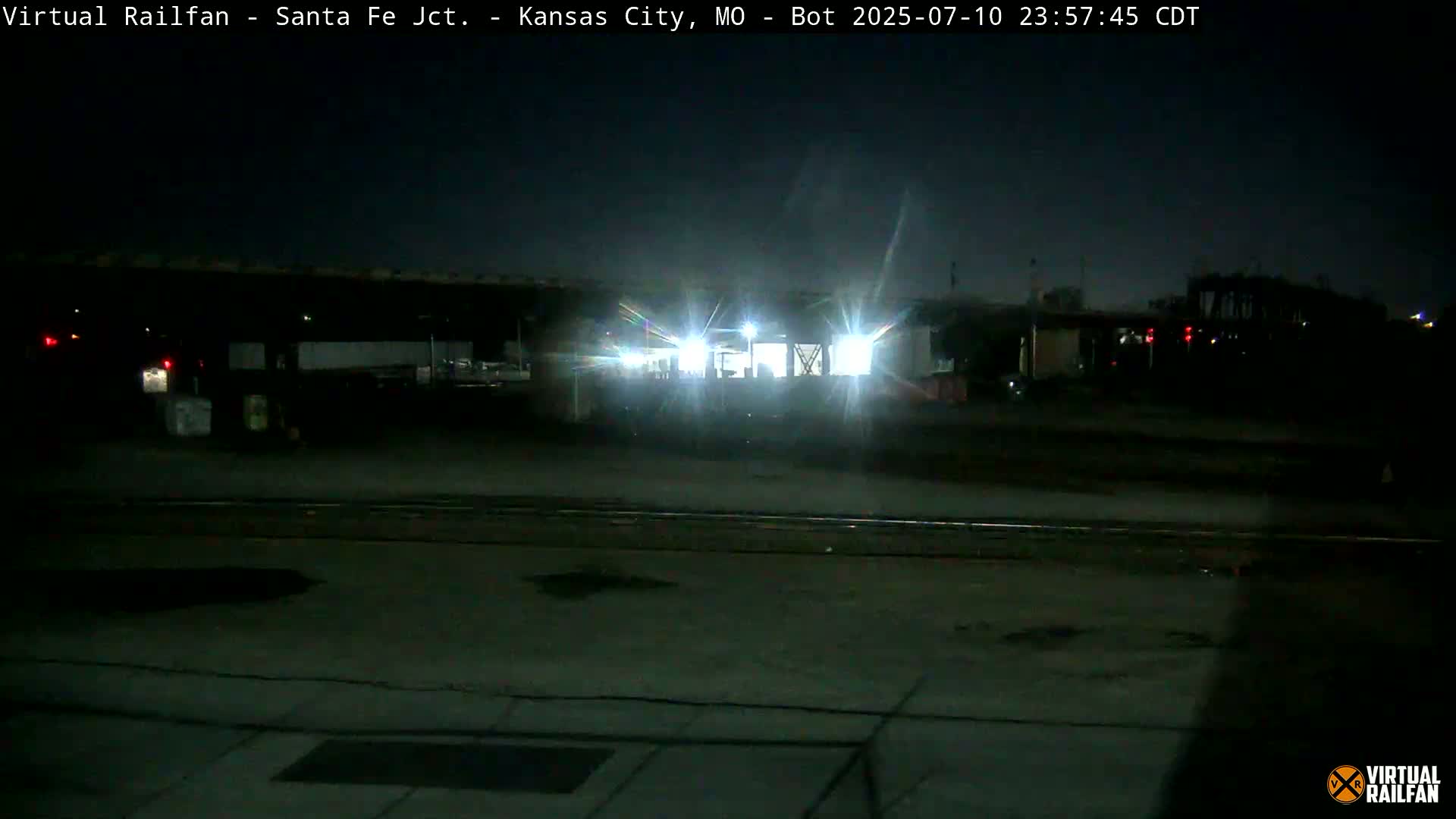 Kansas City Santa Fe Railway Junction Live Cam - Kansas City, Jackson, Missouri, USA 