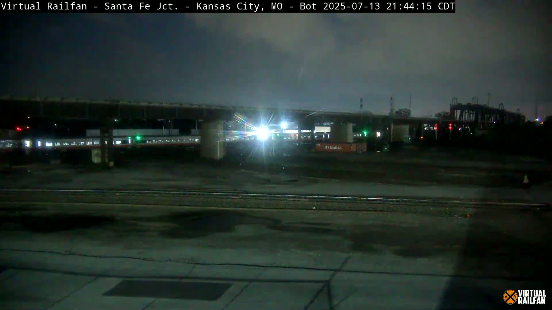 Kansas City Santa Fe Railway Junction Live Cam - Kansas City, Jackson, Missouri, USA 