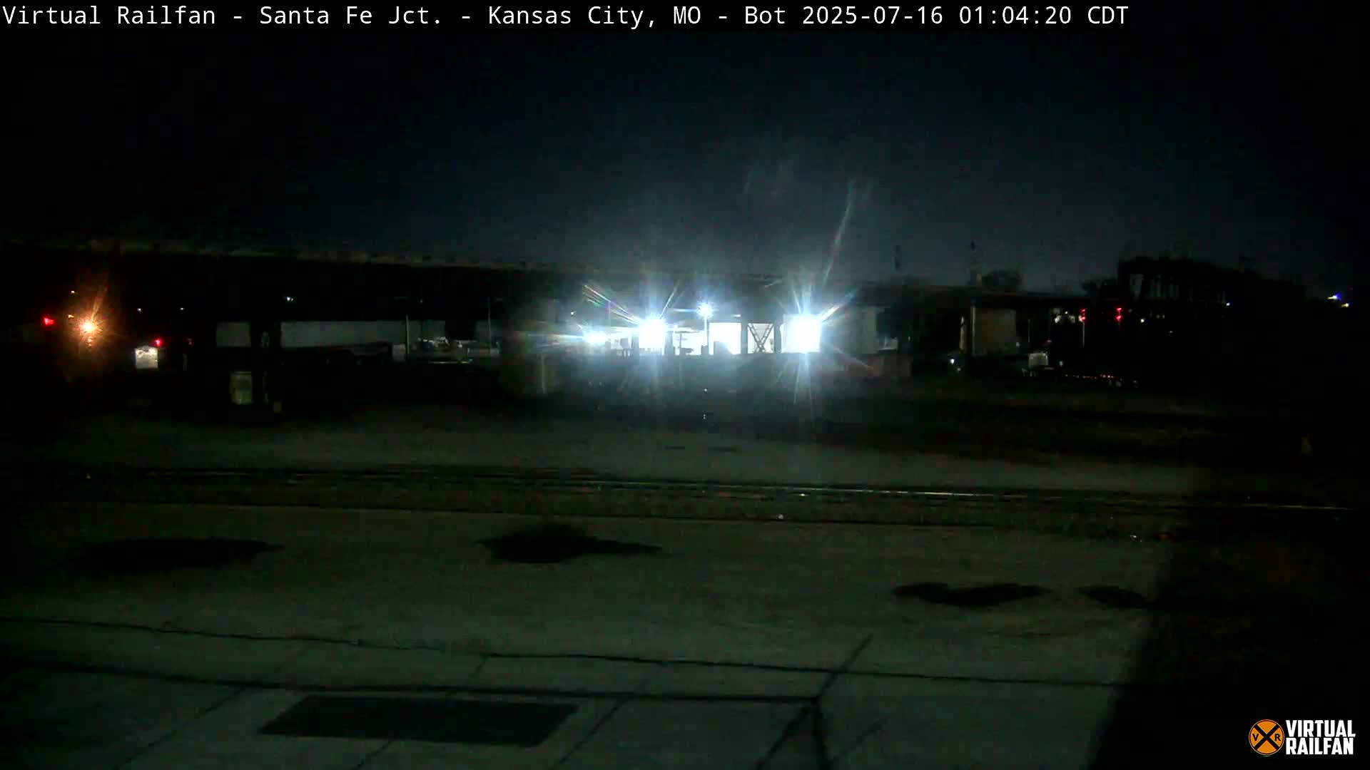 Kansas City Santa Fe Railway Junction Live Cam - Kansas City, Jackson, Missouri, USA 