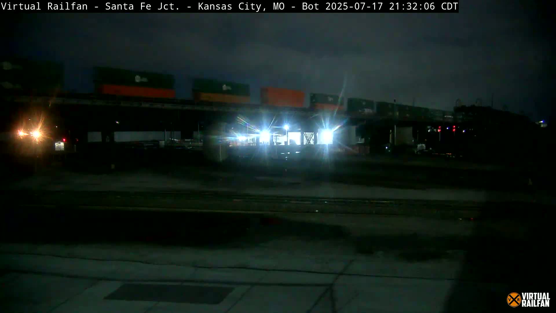 Kansas City Santa Fe Railway Junction Live Cam - Kansas City, Jackson, Missouri, USA 