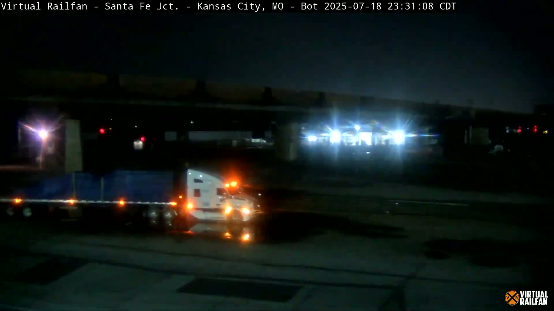 Kansas City Santa Fe Railway Junction Live Cam - Kansas City, Jackson, Missouri, USA 