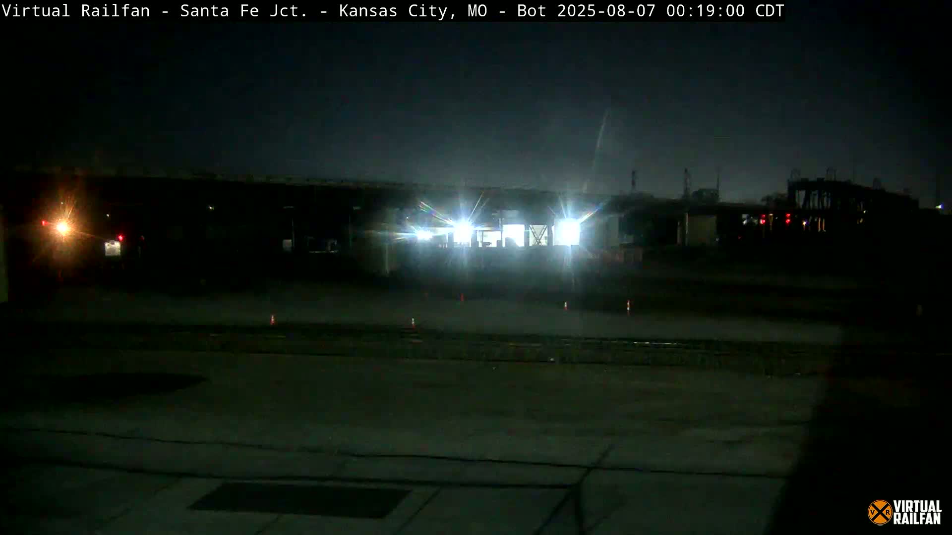 Kansas City Santa Fe Railway Junction Live Cam - Kansas City, Jackson, Missouri, USA 