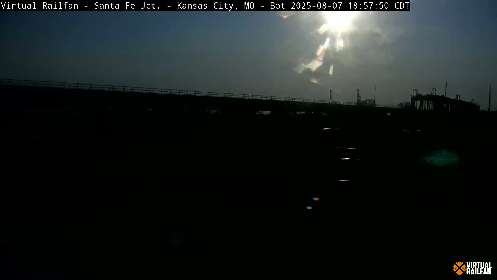 Kansas City Santa Fe Railway Junction Live Cam - Kansas City, Jackson, Missouri, USA 