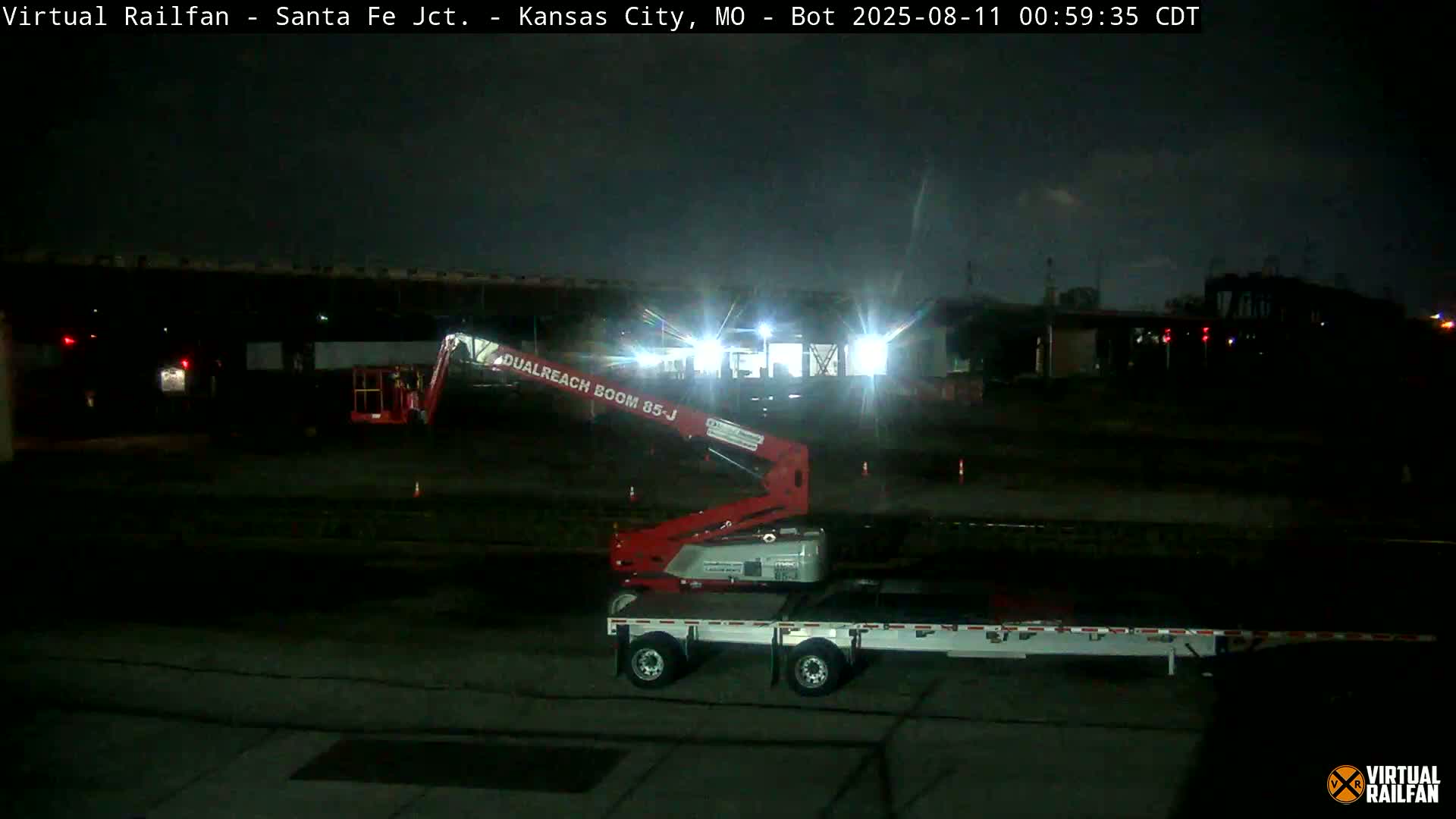 Kansas City Santa Fe Railway Junction Live Cam - Kansas City, Jackson, Missouri, USA 