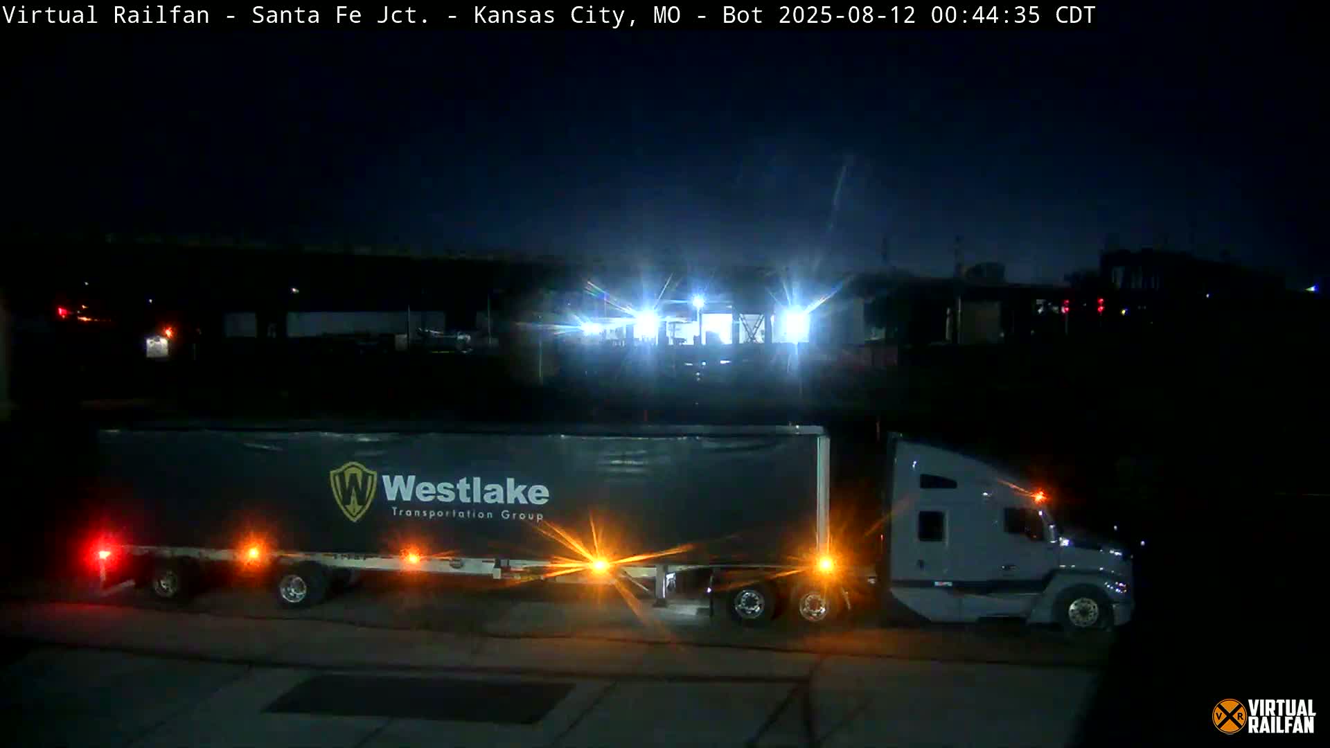 Kansas City Santa Fe Railway Junction Live Cam - Kansas City, Jackson, Missouri, USA 