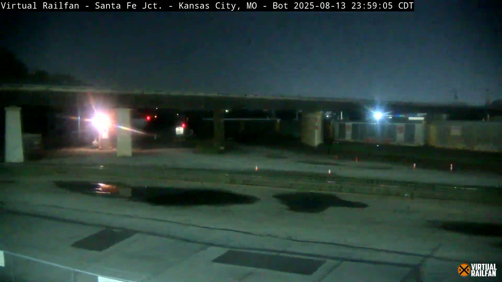 Kansas City Santa Fe Railway Junction Live Cam - Kansas City, Jackson, Missouri, USA 