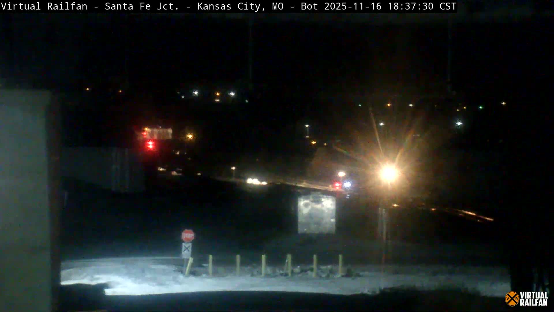 Kansas City Santa Fe Railway Junction Live Cam - Kansas City, Jackson, Missouri, USA 