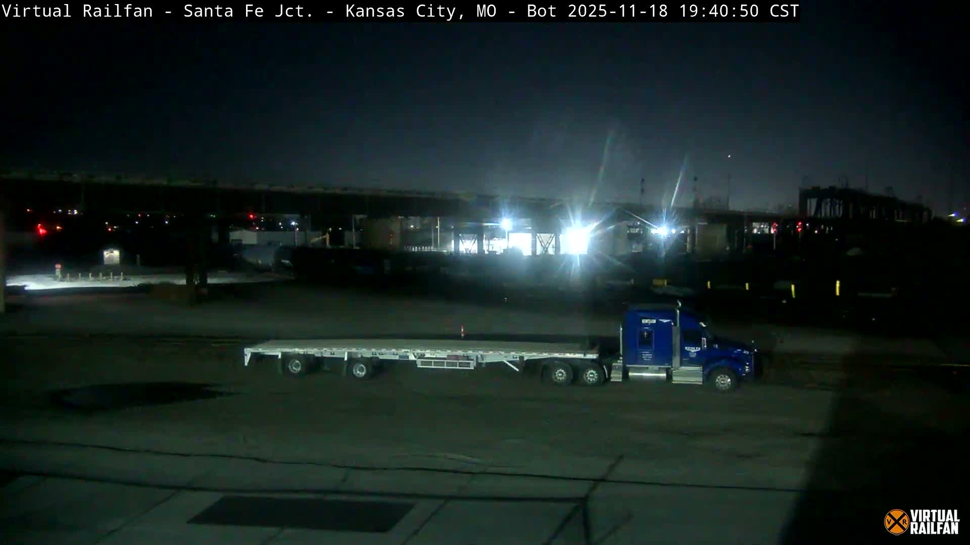 Kansas City Santa Fe Railway Junction Live Cam - Kansas City, Jackson, Missouri, USA 