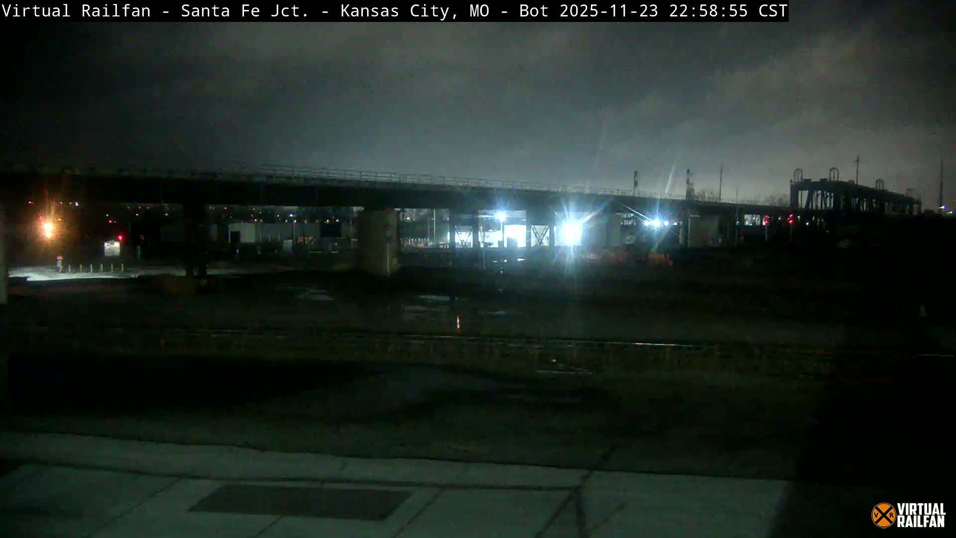 Kansas City Santa Fe Railway Junction Live Cam - Kansas City, Jackson, Missouri, USA 