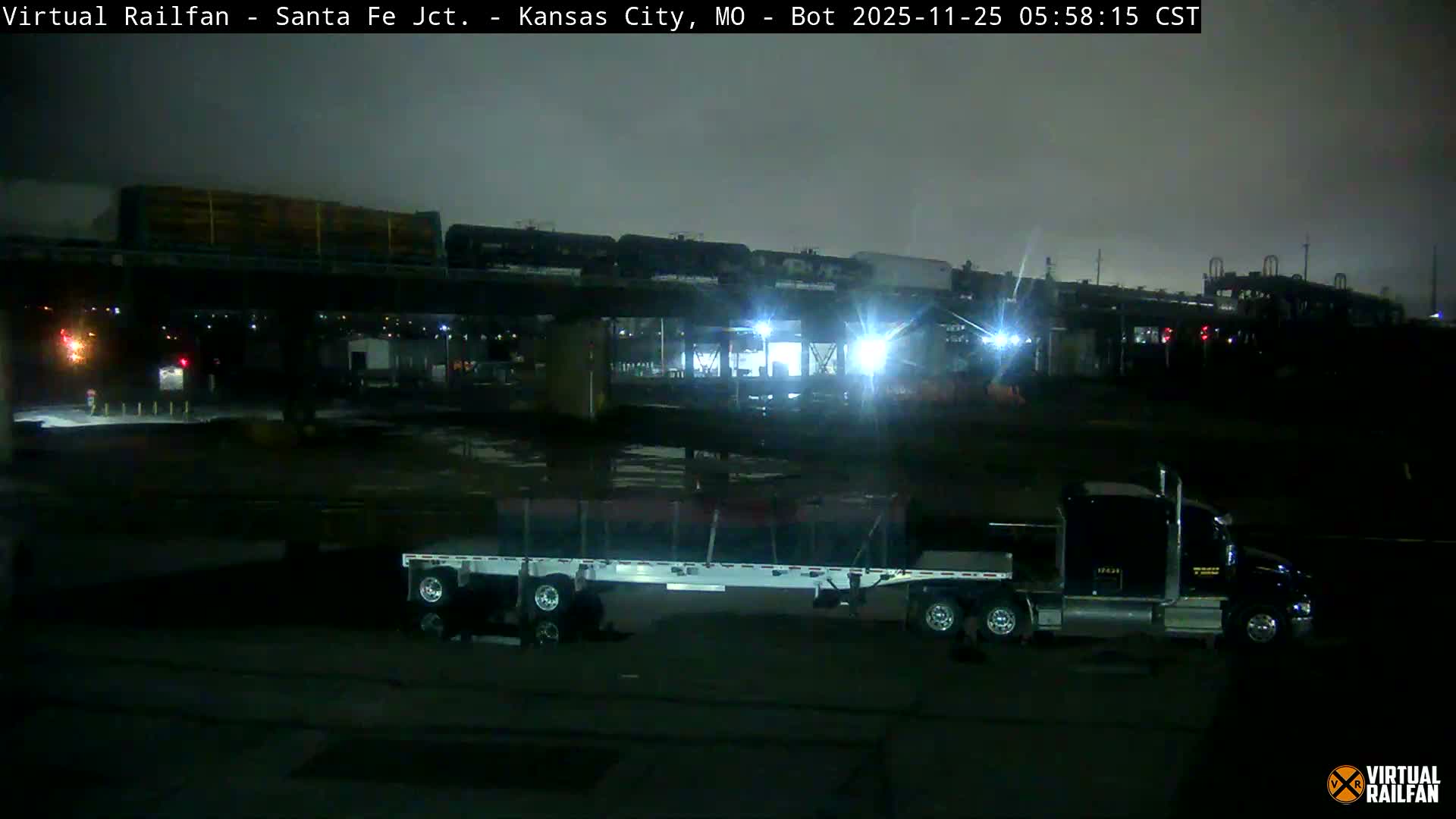 Kansas City Santa Fe Railway Junction Live Cam - Kansas City, Jackson, Missouri, USA 