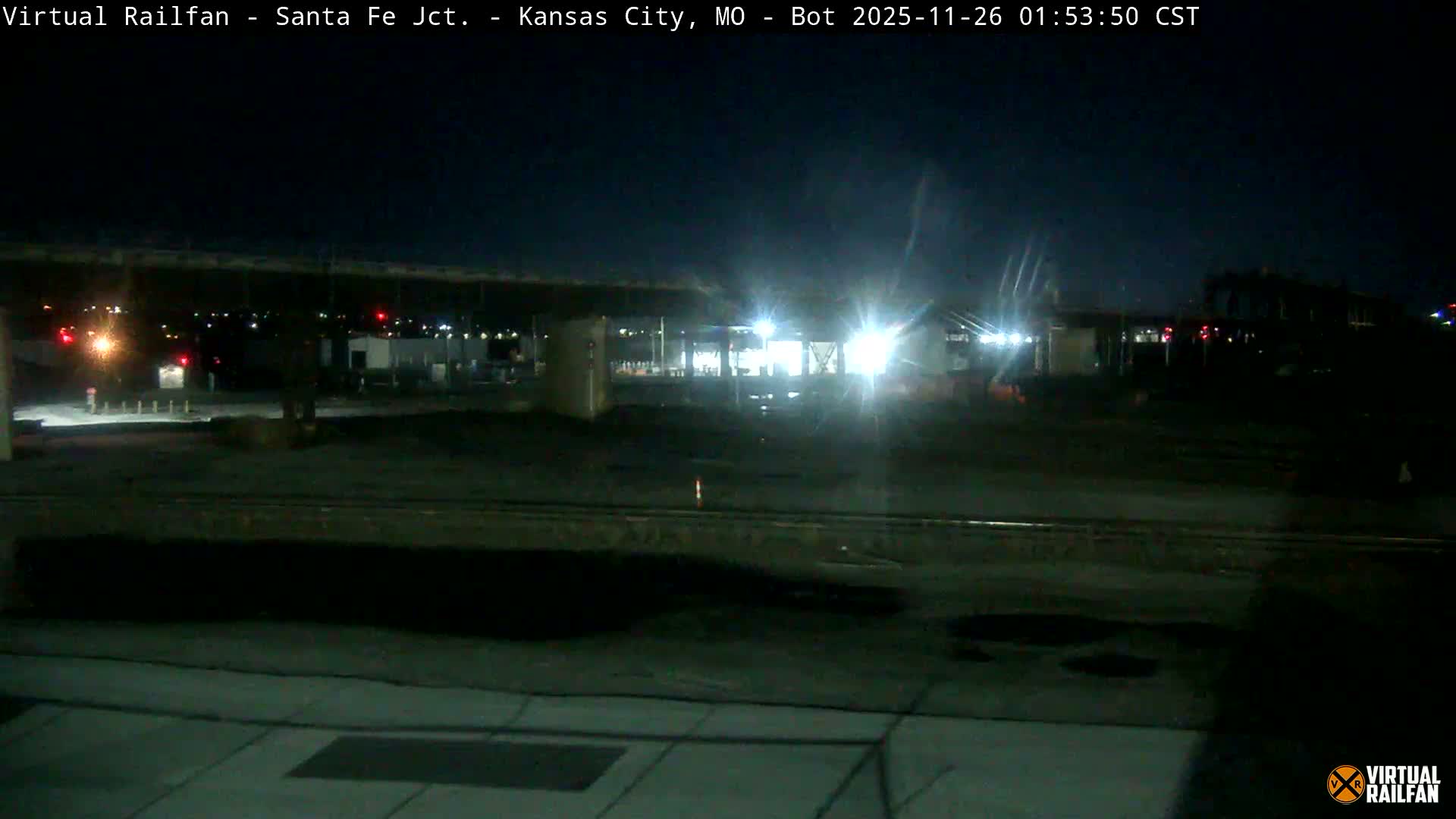 Kansas City Santa Fe Railway Junction Live Cam - Kansas City, Jackson, Missouri, USA 