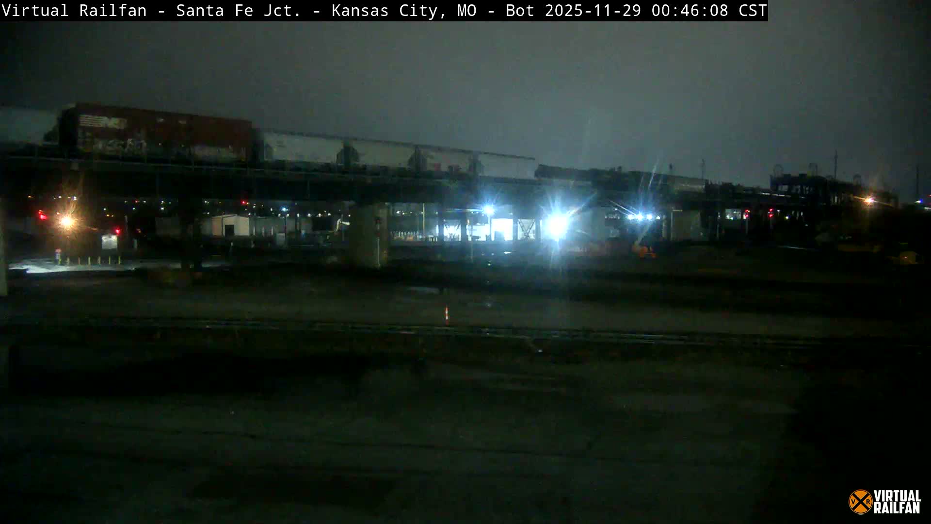 Kansas City Santa Fe Railway Junction Live Cam - Kansas City, Jackson, Missouri, USA 