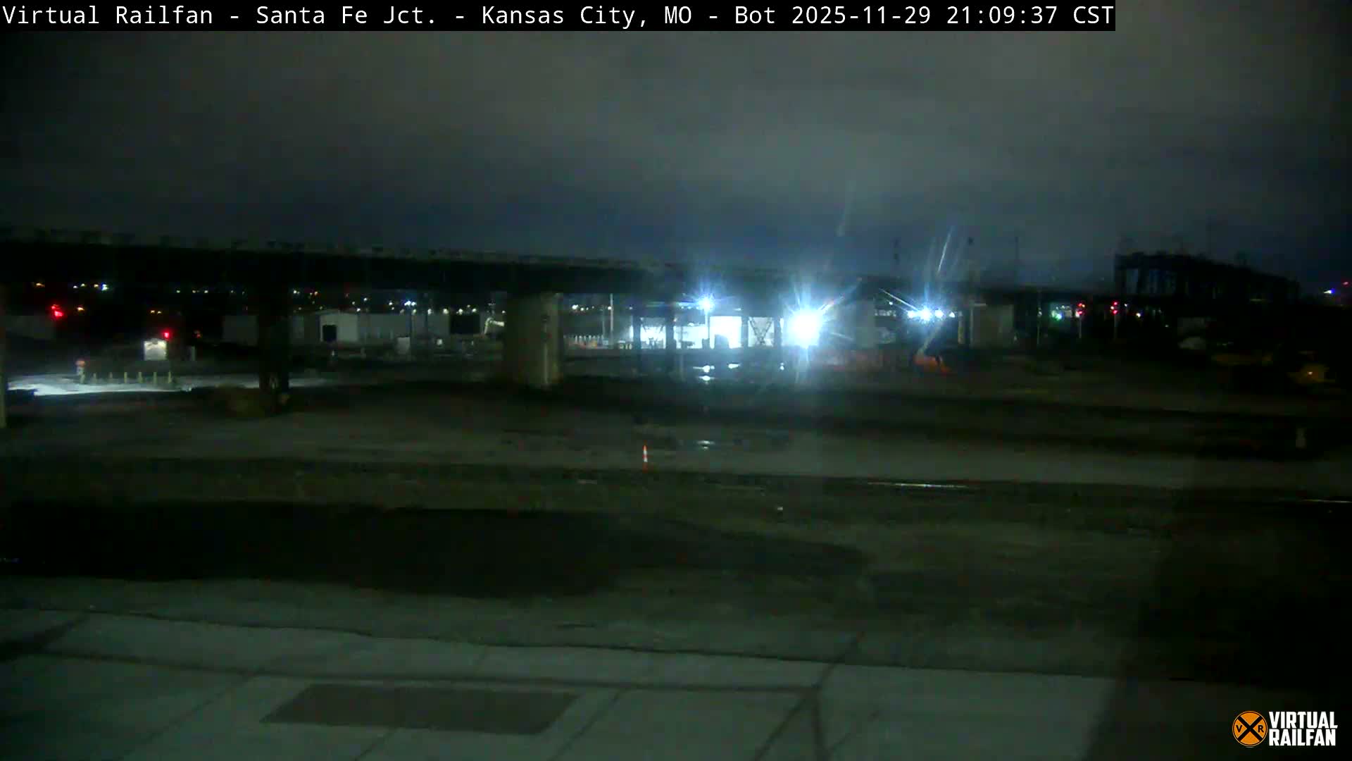 Kansas City Santa Fe Railway Junction Live Cam - Kansas City, Jackson, Missouri, USA 