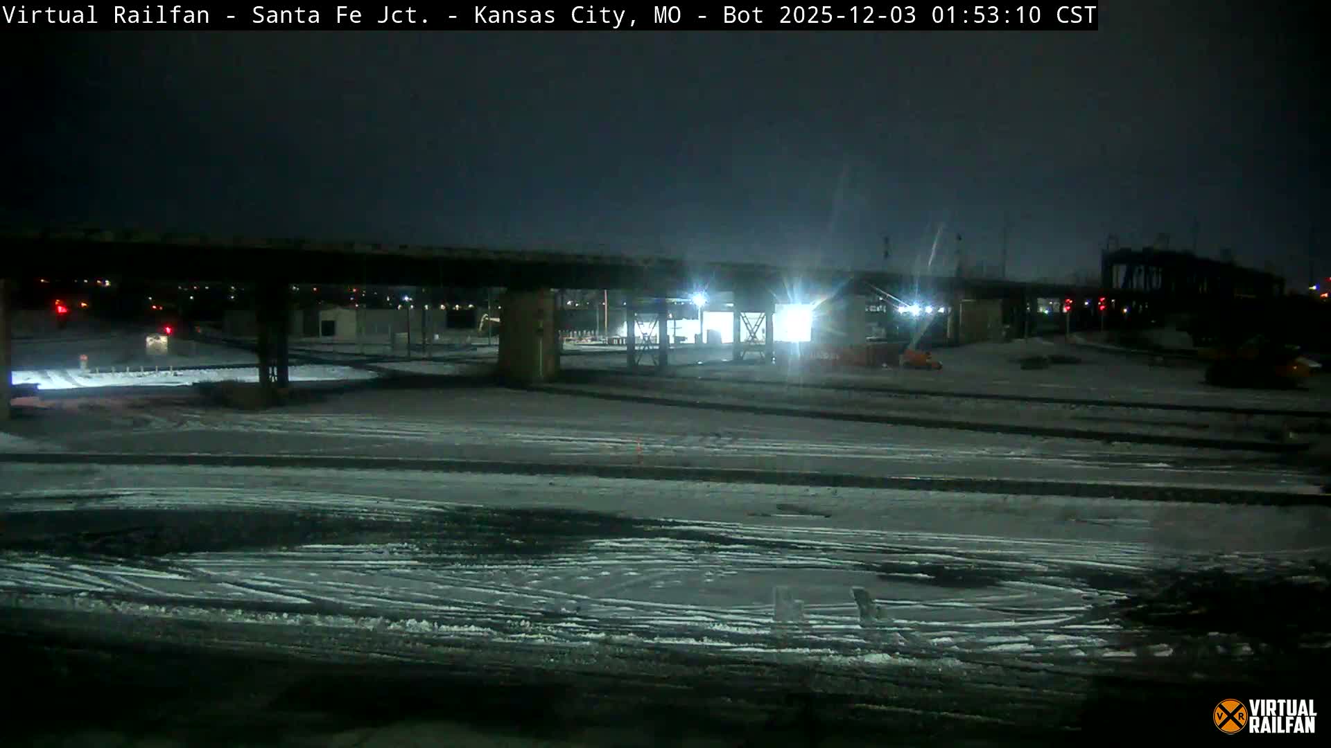Kansas City Santa Fe Railway Junction Live Cam - Kansas City, Jackson, Missouri, USA 