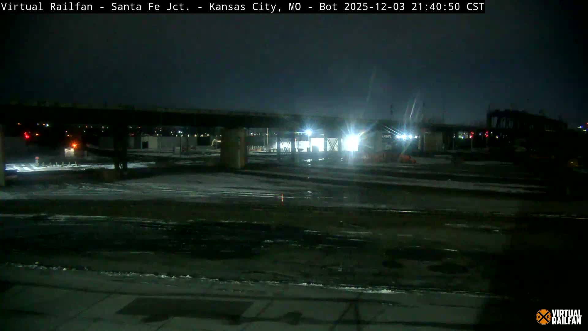Kansas City Santa Fe Railway Junction Live Cam - Kansas City, Jackson, Missouri, USA 