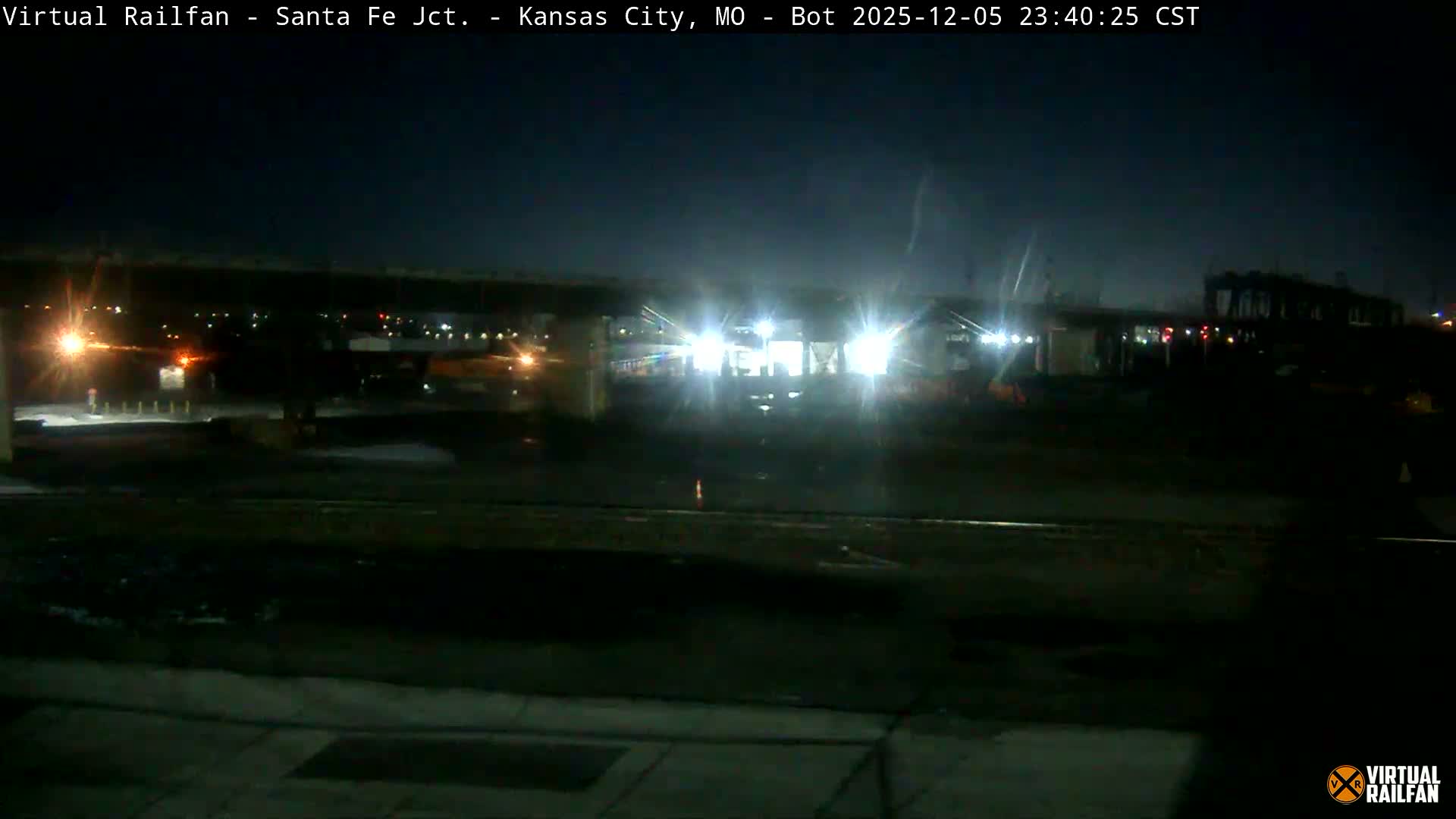 Kansas City Santa Fe Railway Junction Live Cam - Kansas City, Jackson, Missouri, USA 