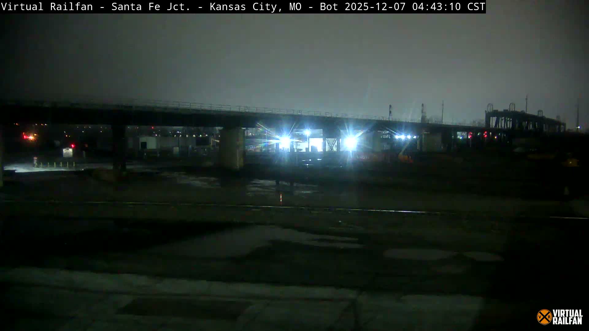Kansas City Santa Fe Railway Junction Live Cam - Kansas City, Jackson, Missouri, USA 