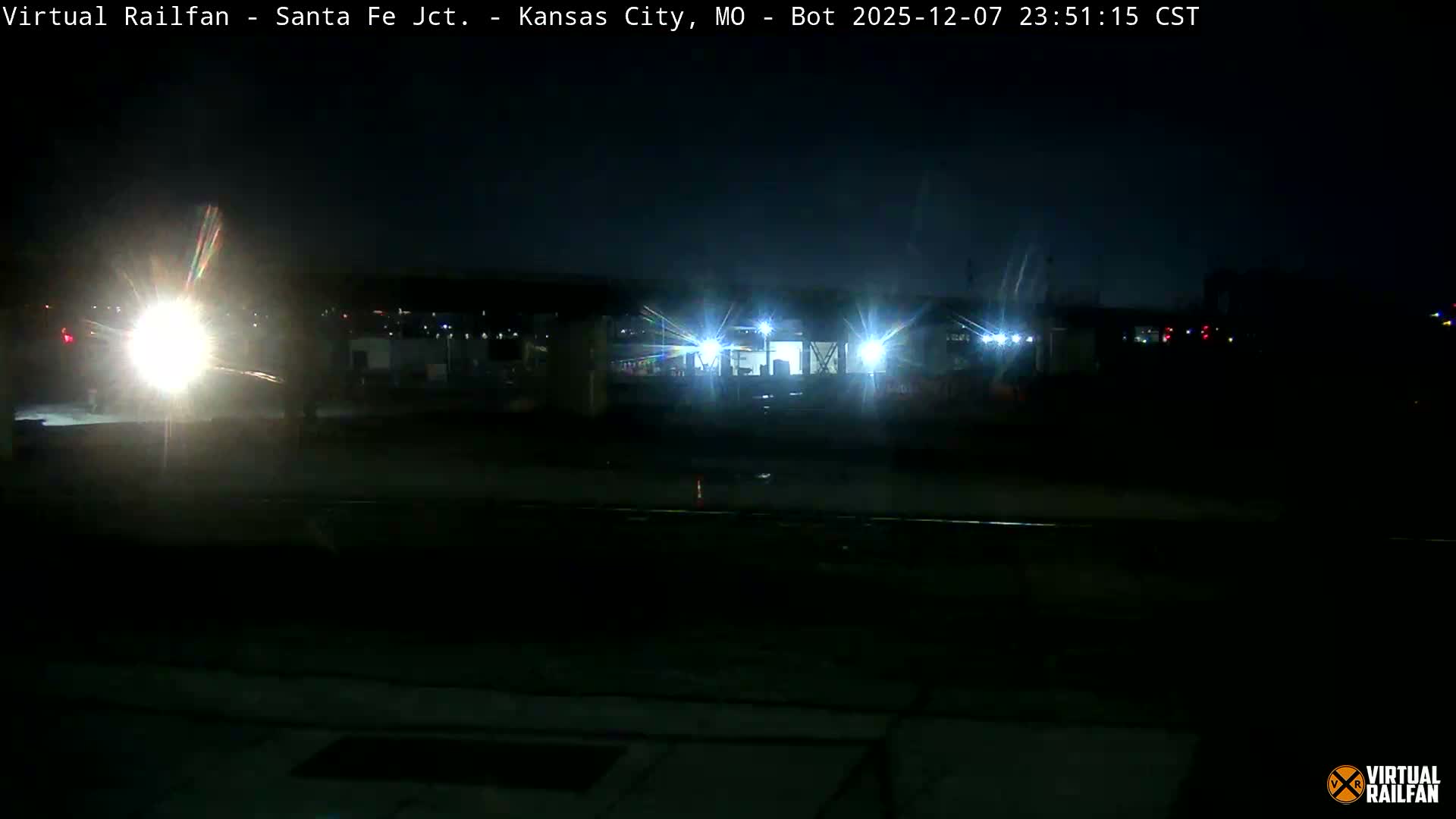 Kansas City Santa Fe Railway Junction Live Cam - Kansas City, Jackson, Missouri, USA 