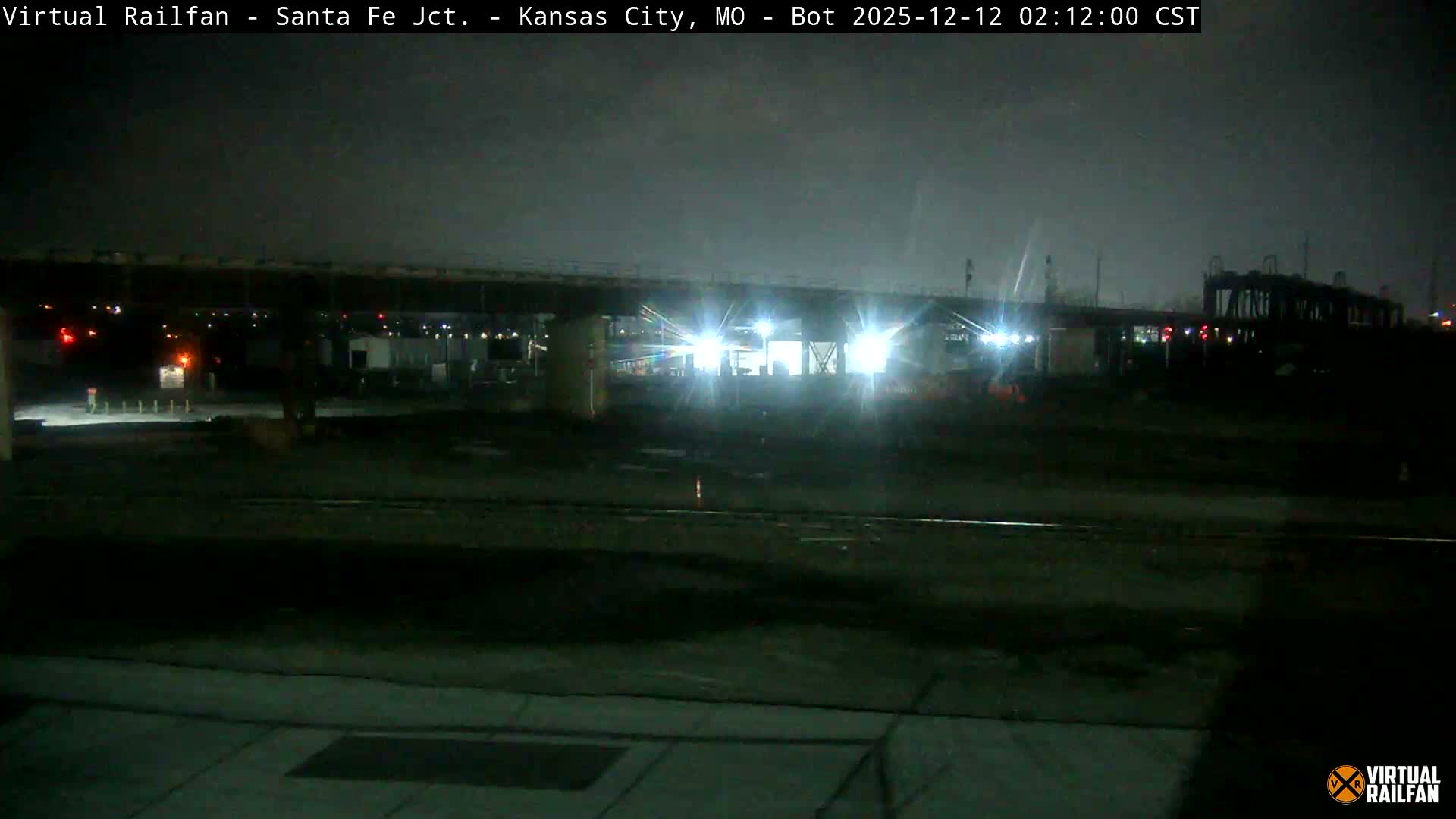 Kansas City Santa Fe Railway Junction Live Cam - Kansas City, Jackson, Missouri, USA 