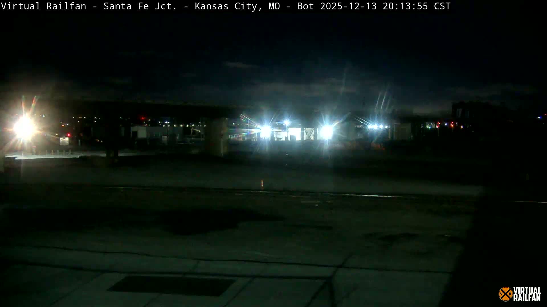 Kansas City Santa Fe Railway Junction Live Cam - Kansas City, Jackson, Missouri, USA 