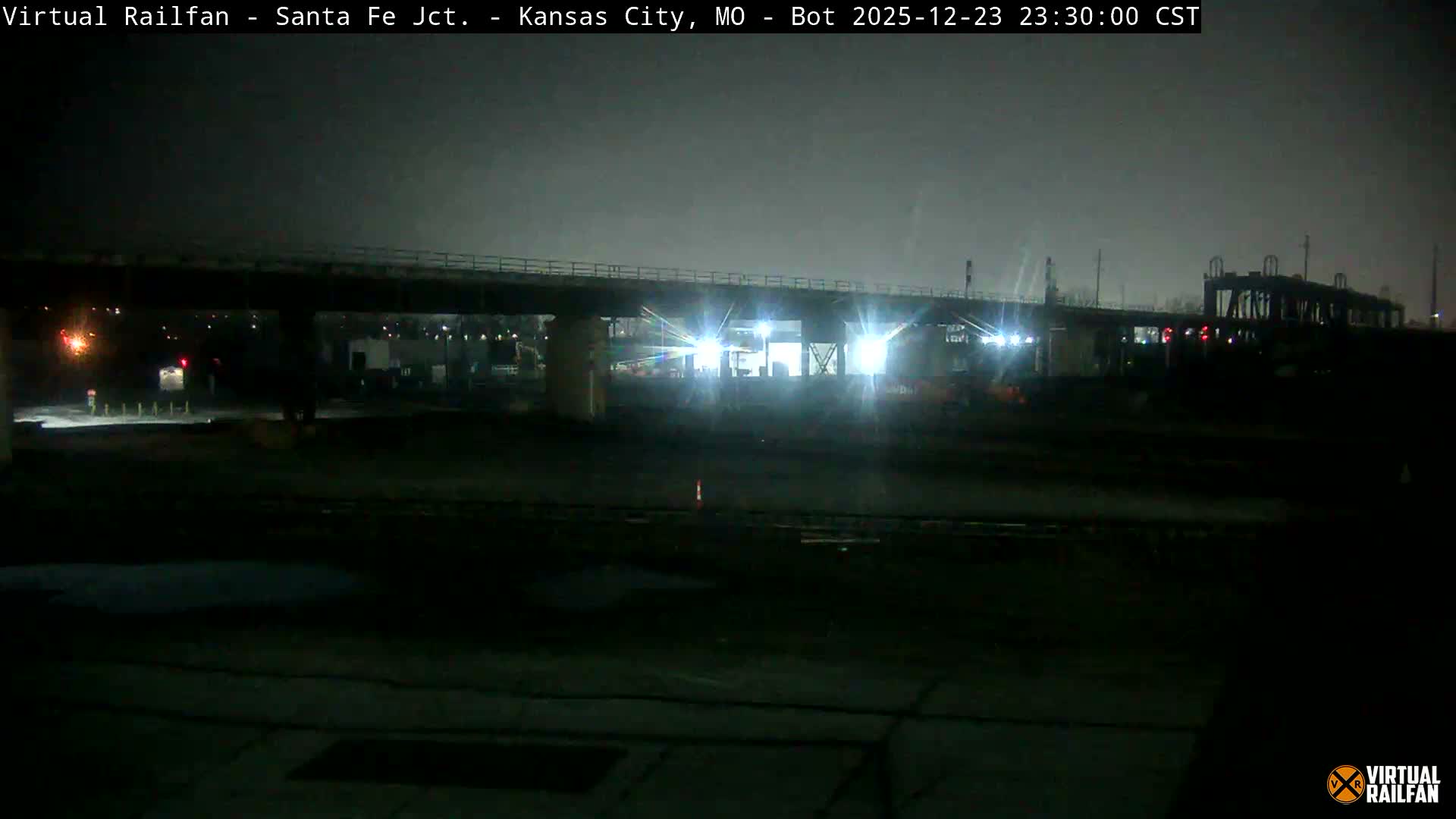 Kansas City Santa Fe Railway Junction Live Cam - Kansas City, Jackson, Missouri, USA 