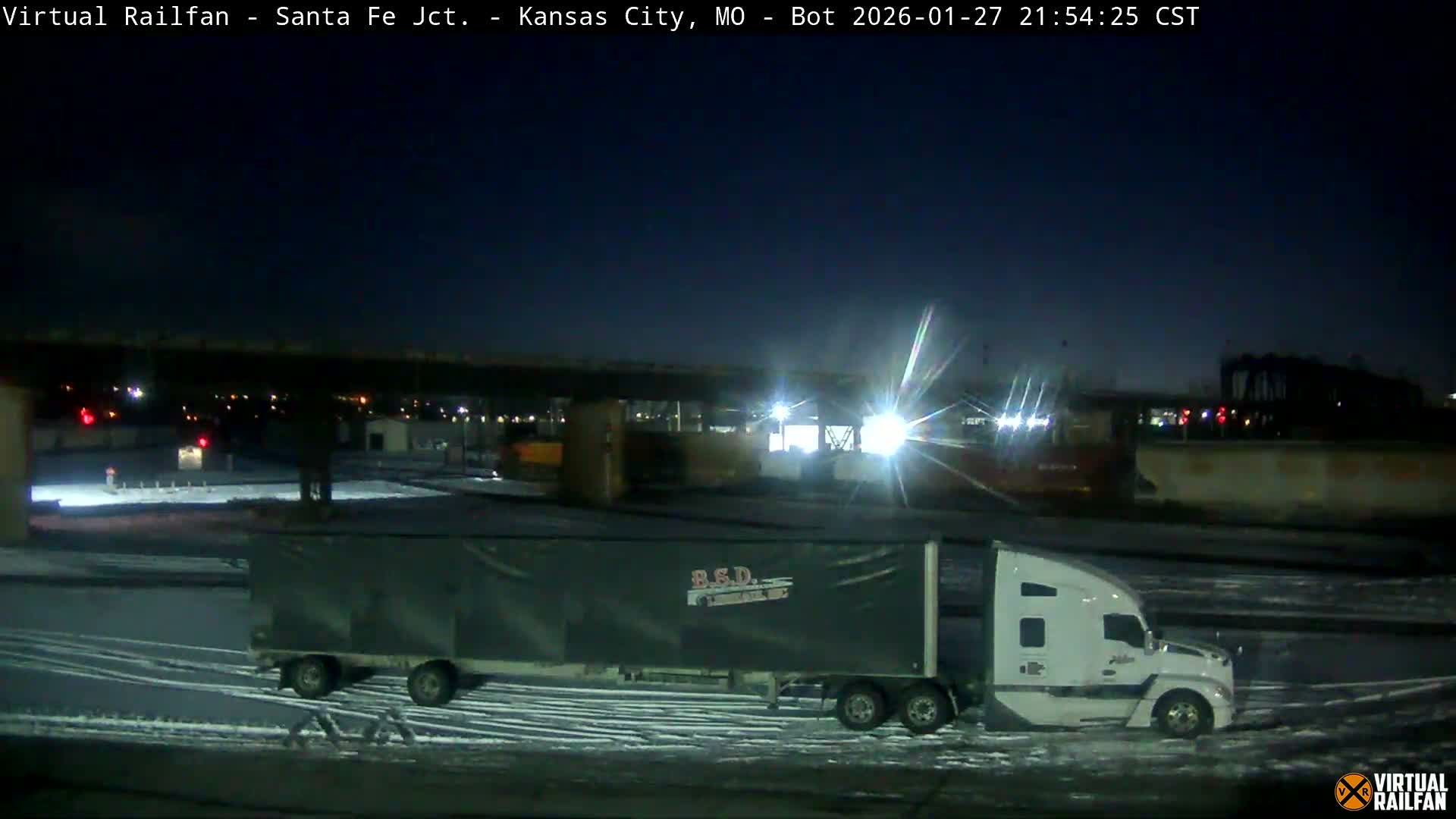 Kansas City Santa Fe Railway Junction Live Cam - Kansas City, Jackson, Missouri, USA 
