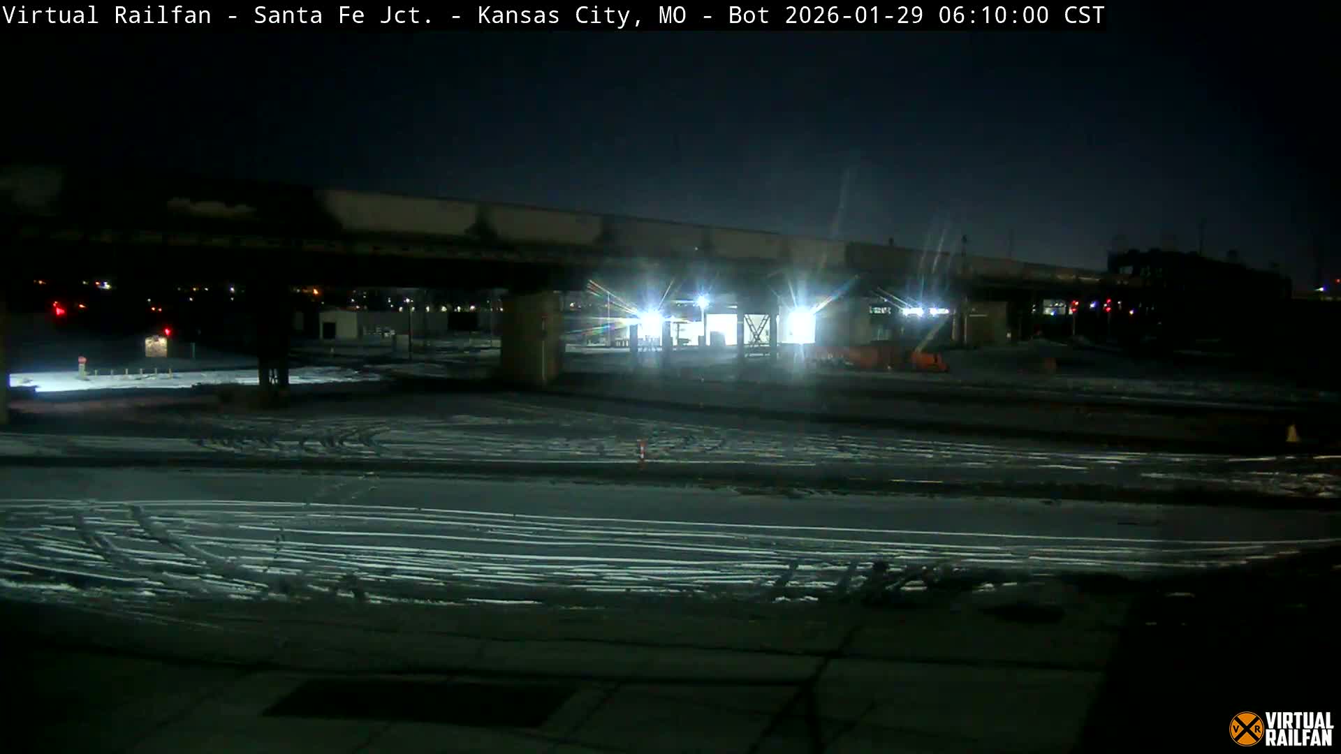 Kansas City Santa Fe Railway Junction Live Cam - Kansas City, Jackson, Missouri, USA 