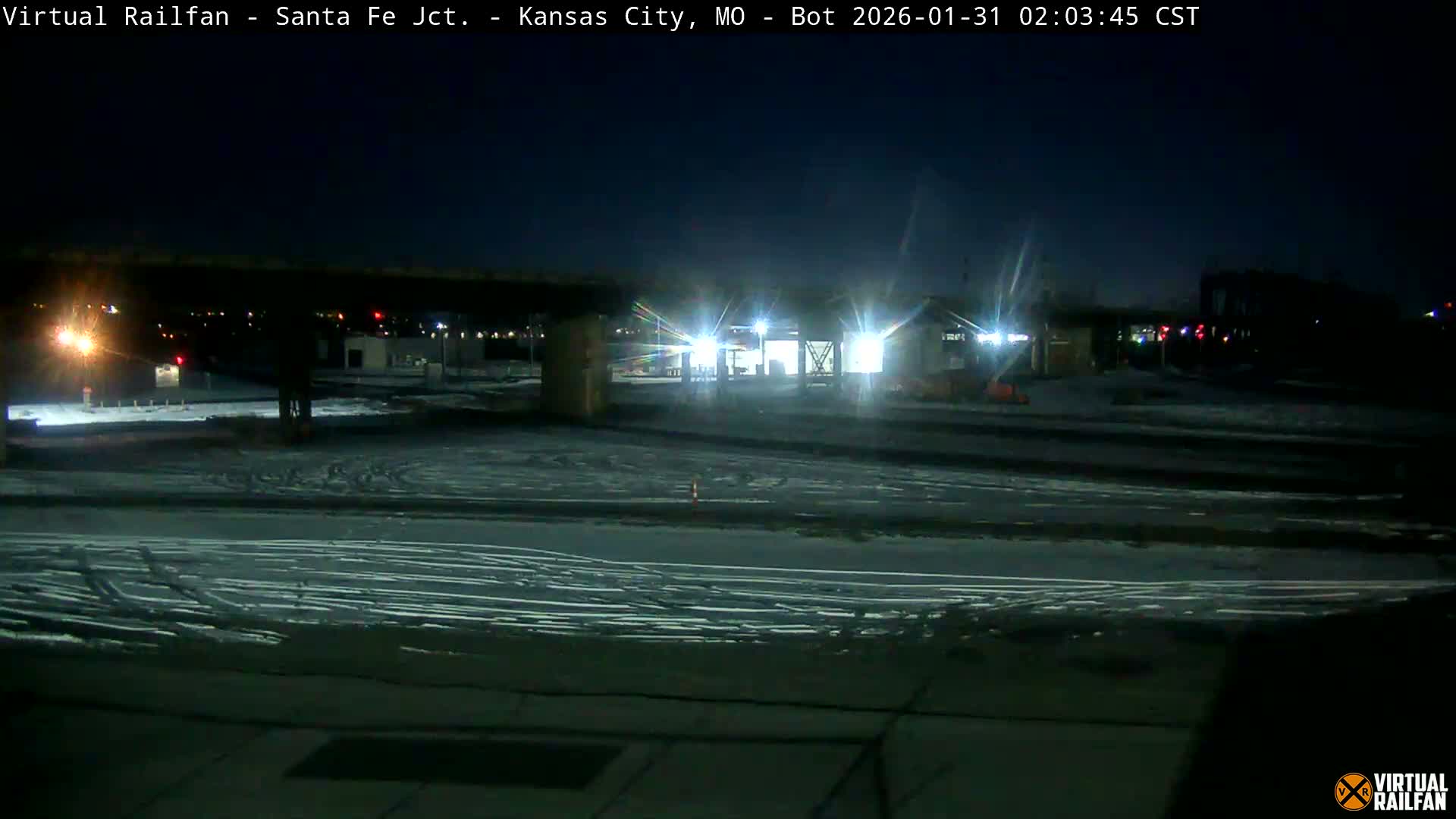 Kansas City Santa Fe Railway Junction Live Cam - Kansas City, Jackson, Missouri, USA 